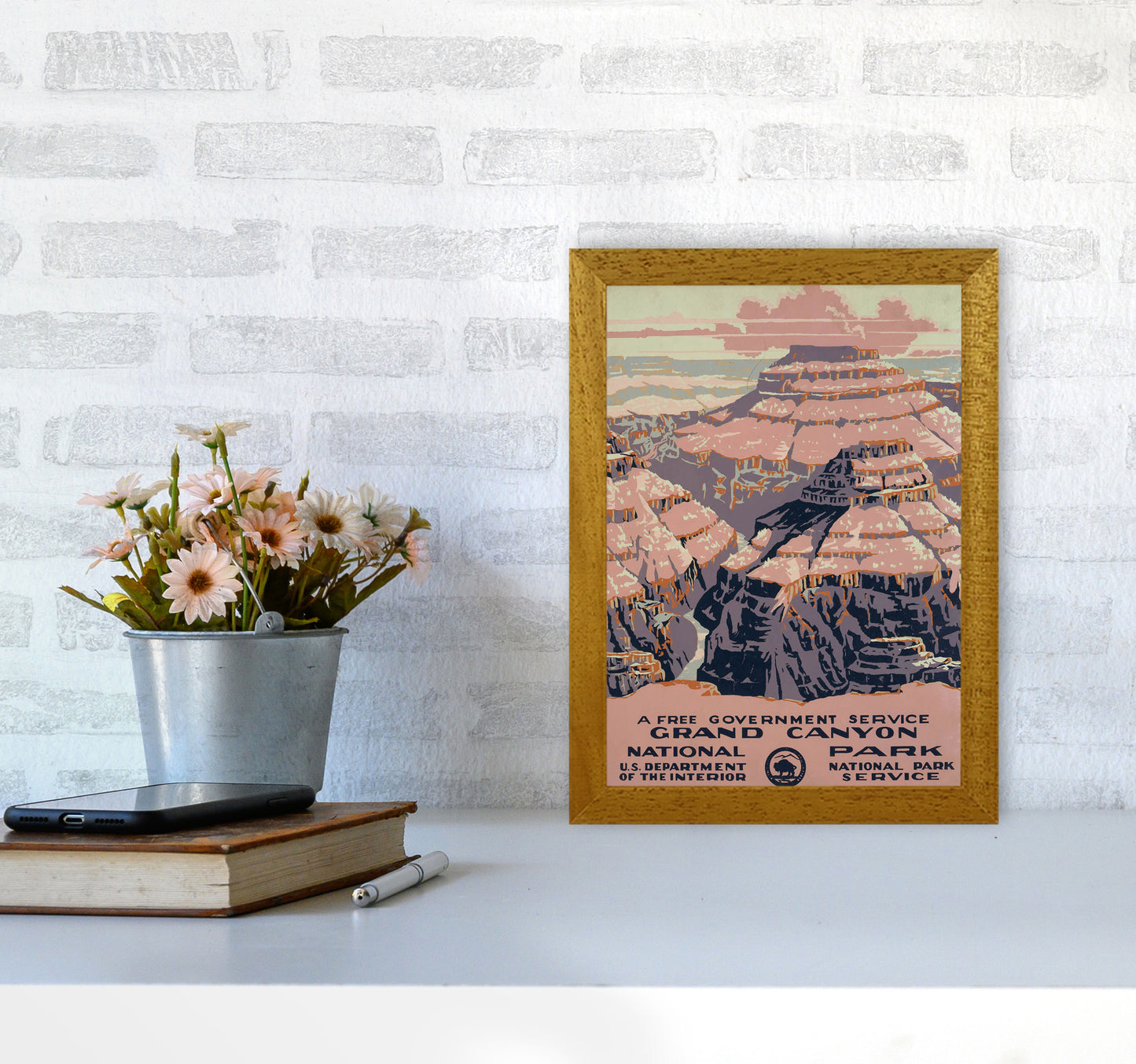 Grand Canyon National Park Art Print by Jason Stanley A4 Print Only