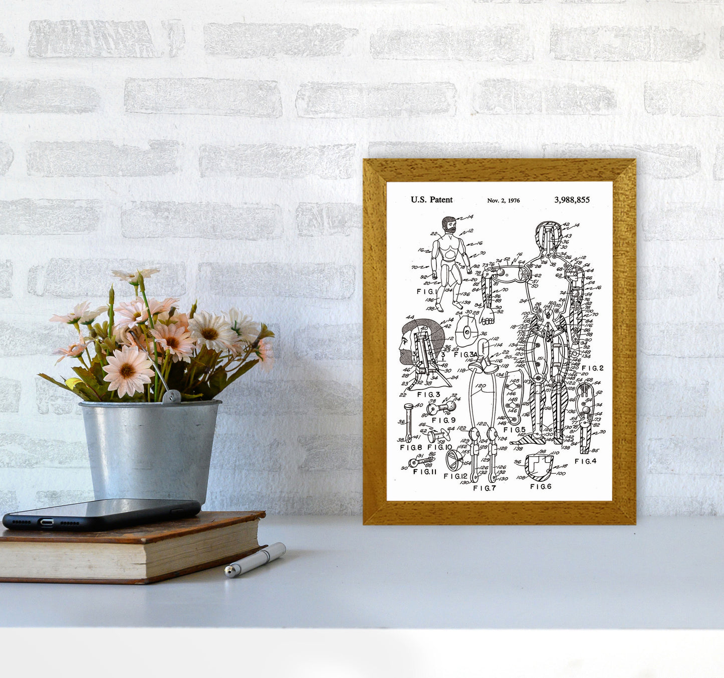Kids Toy Patent Art Print by Jason Stanley A4 Print Only