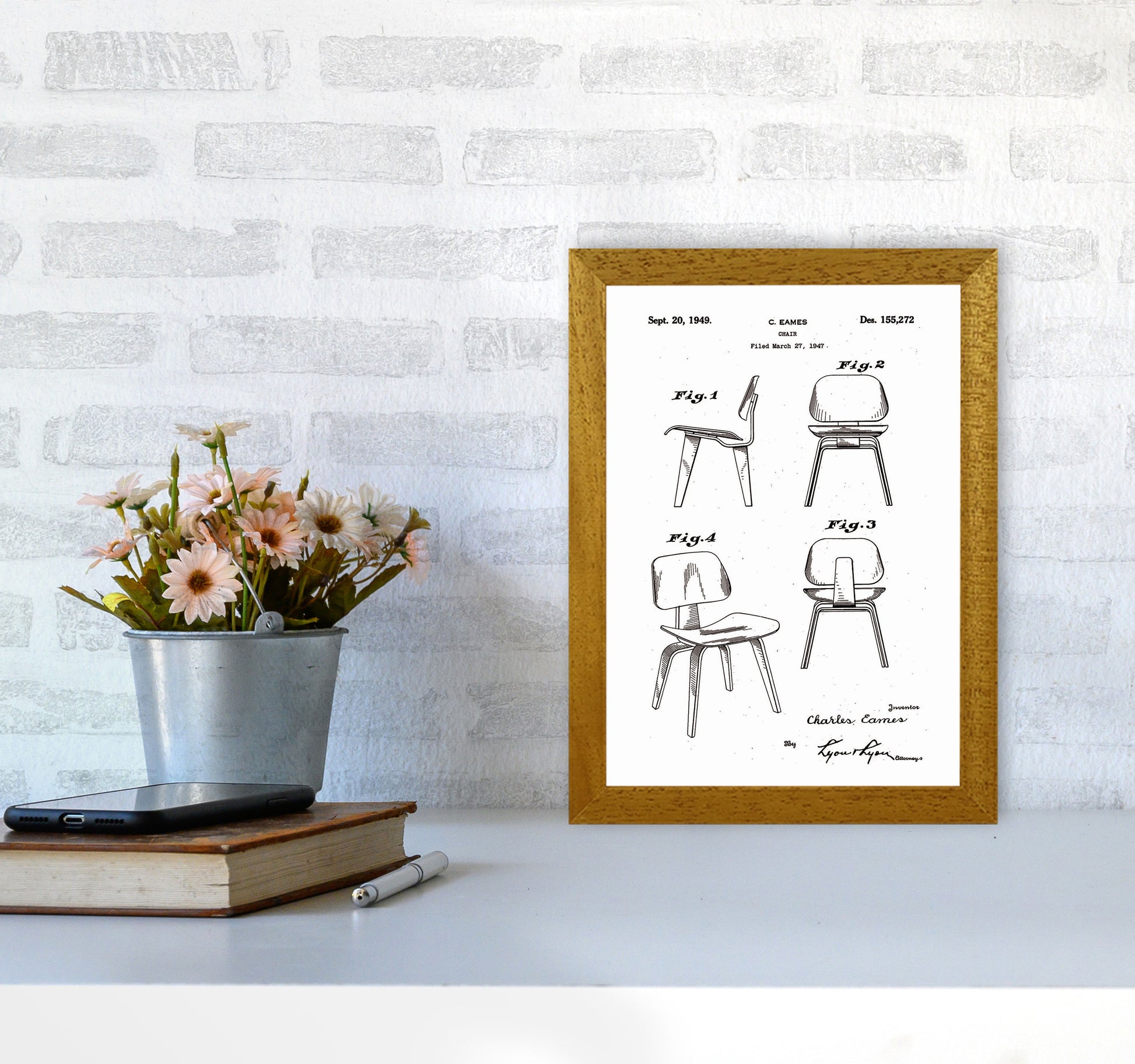 Chari Patent Art Print by Jason Stanley A4 Print Only