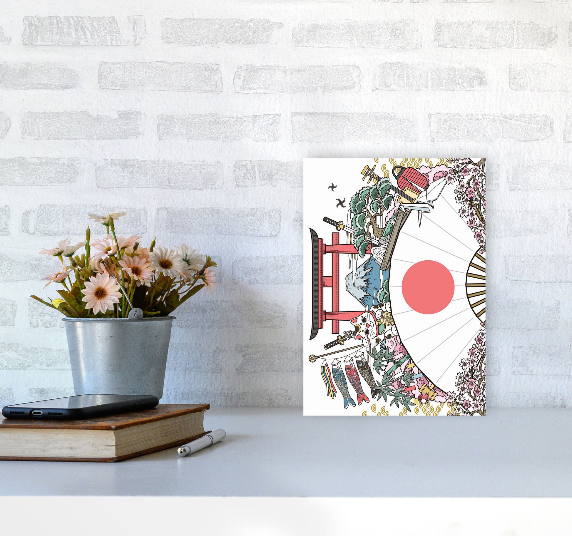 All Japan Has To Offer Art Print by Jason Stanley A4 Black Frame