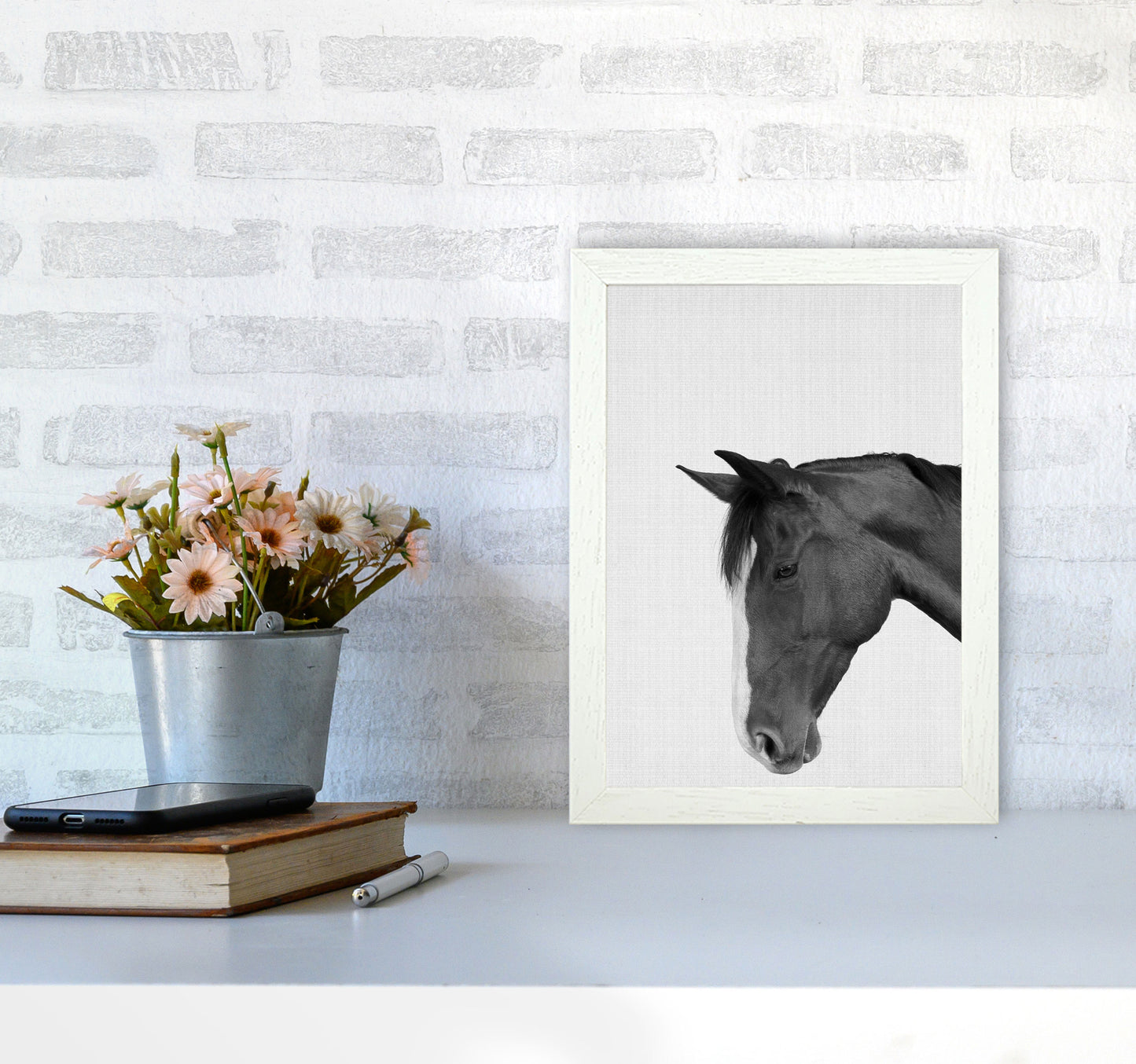 Man's Best Friend Art Print by Jason Stanley A4 Oak Frame