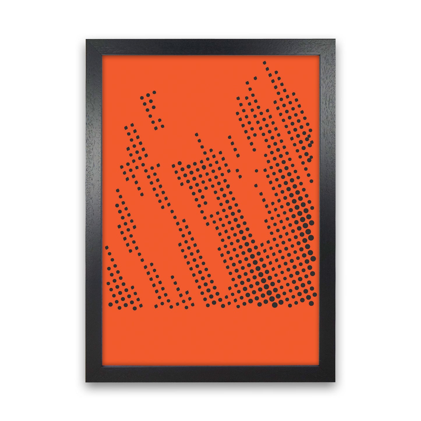 Minimal Geometric Series - 41 Art Print by Jason Stanley Black Grain