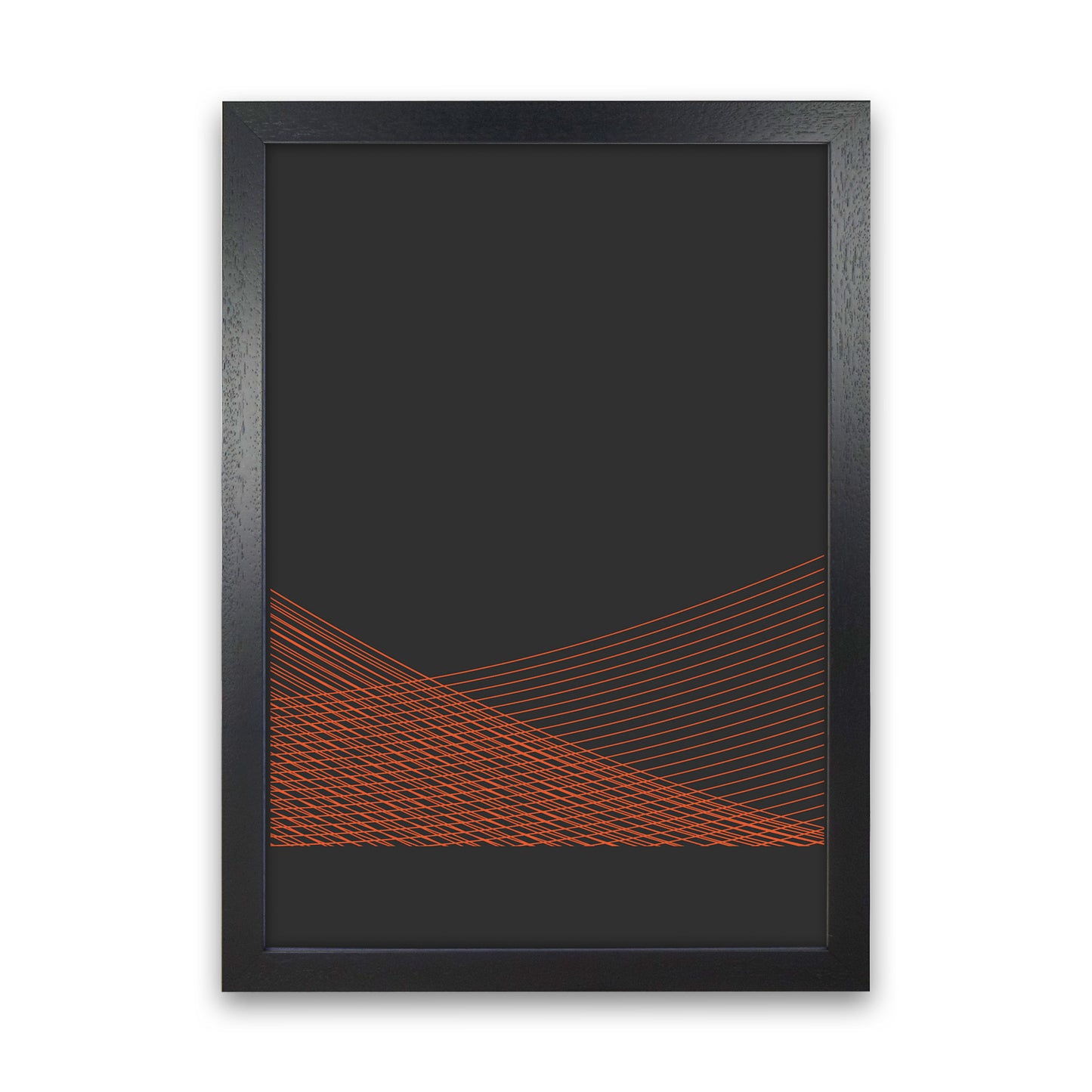 Minimal Geometric Series - 11 Art Print by Jason Stanley Black Grain