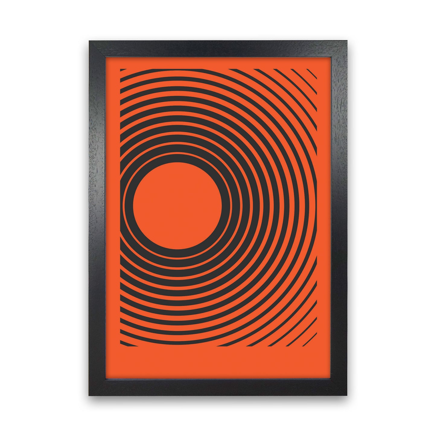 Minimal Geometric Series - 32 Art Print by Jason Stanley Black Grain