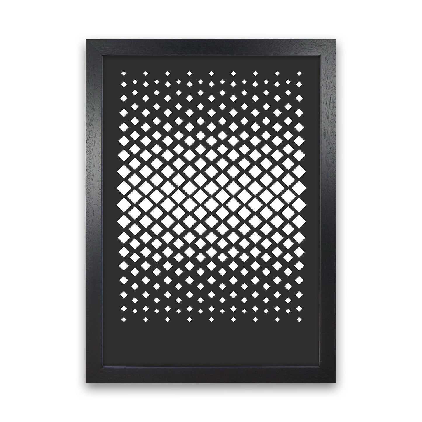 Minimal Geometric Series - 35 Art Print by Jason Stanley Black Grain