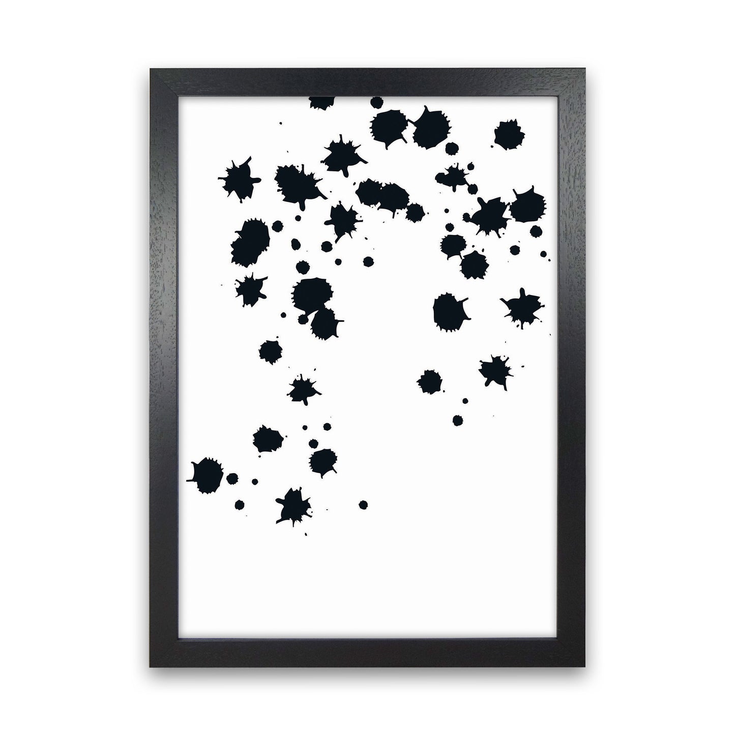 Minimal Geometric Series - 46 Art Print by Jason Stanley Black Grain