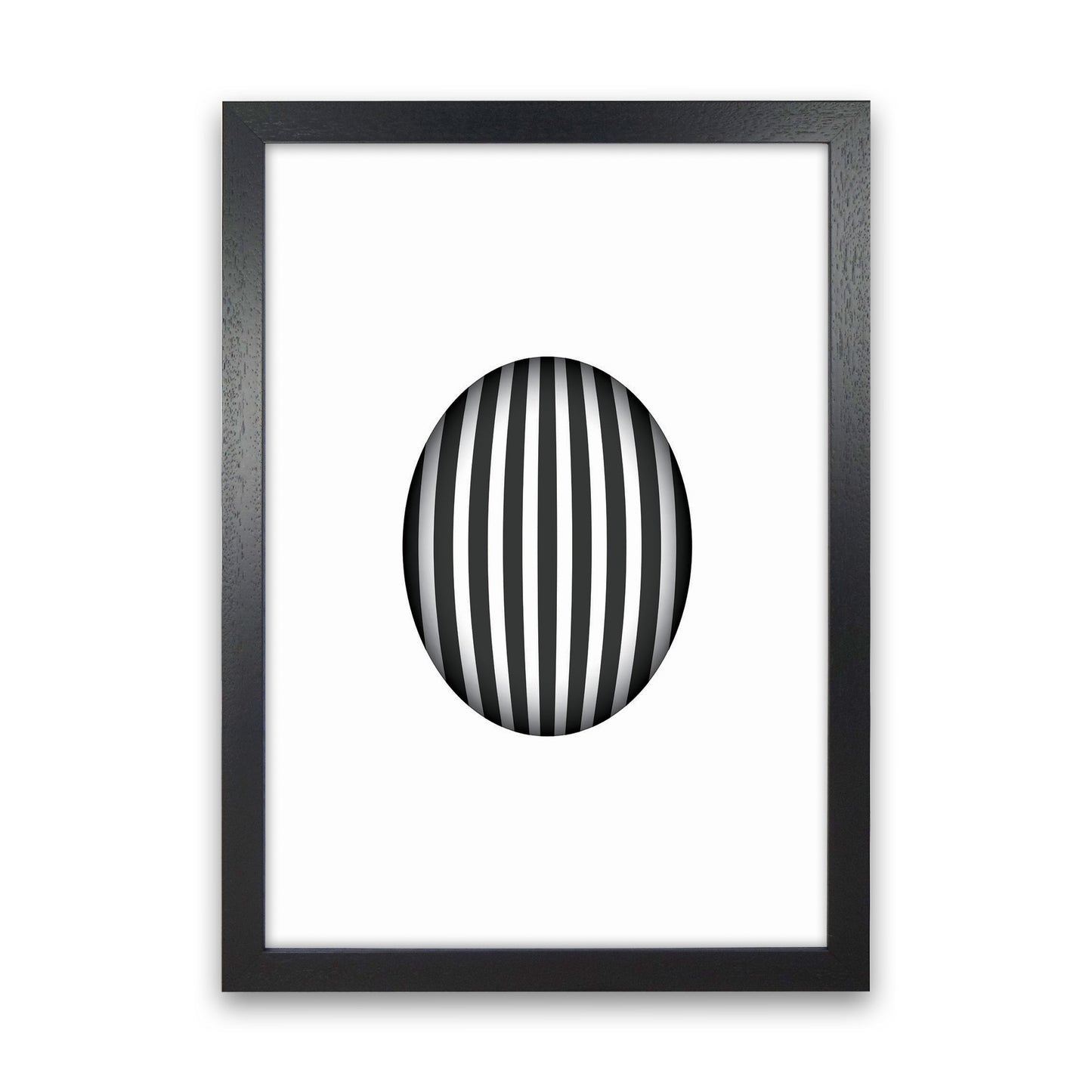 Minimal Geometric Series - 47 Art Print by Jason Stanley Black Grain