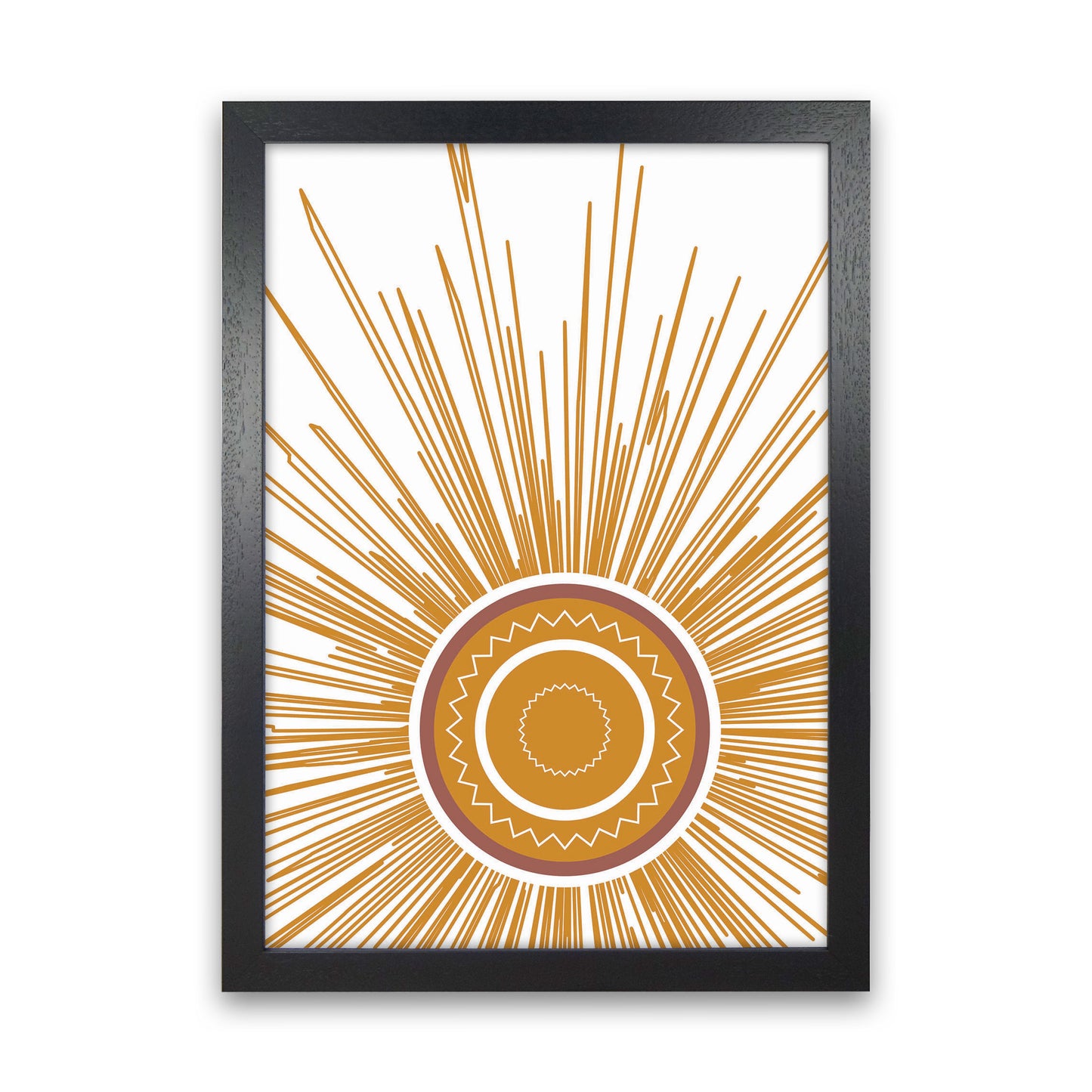 Get Your Vitamin D! Art Print by Jason Stanley Black Grain