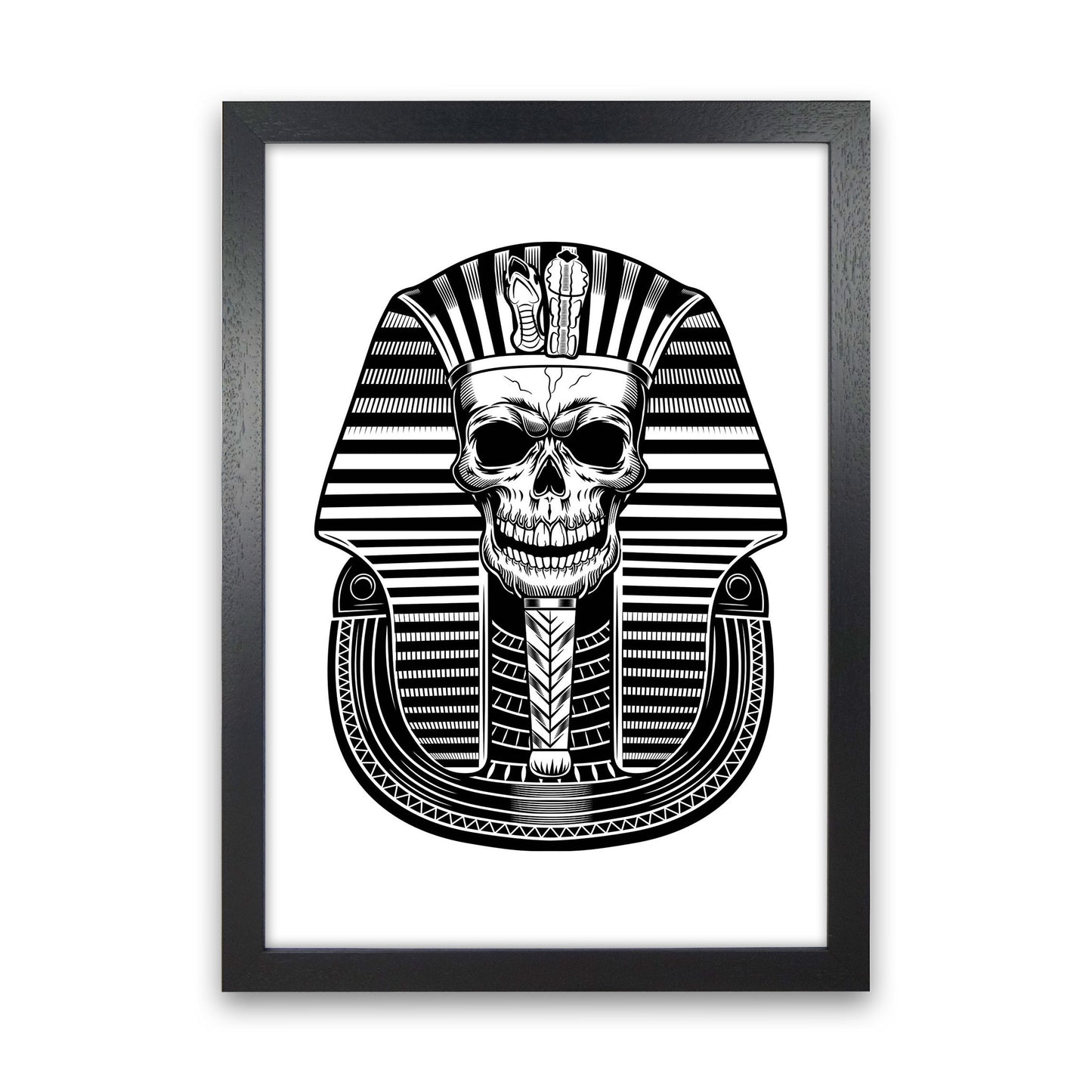Pharoah Art Print by Jason Stanley Black Grain