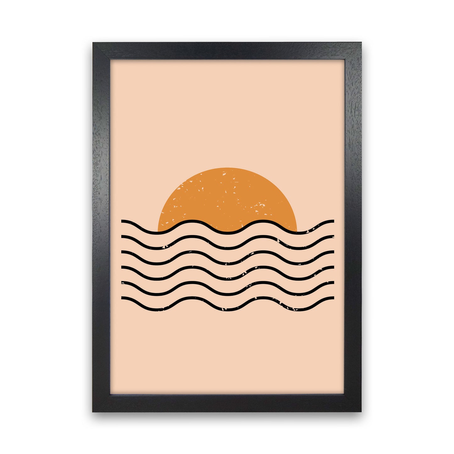 Boho Sunset Art Print by Jason Stanley Black Grain