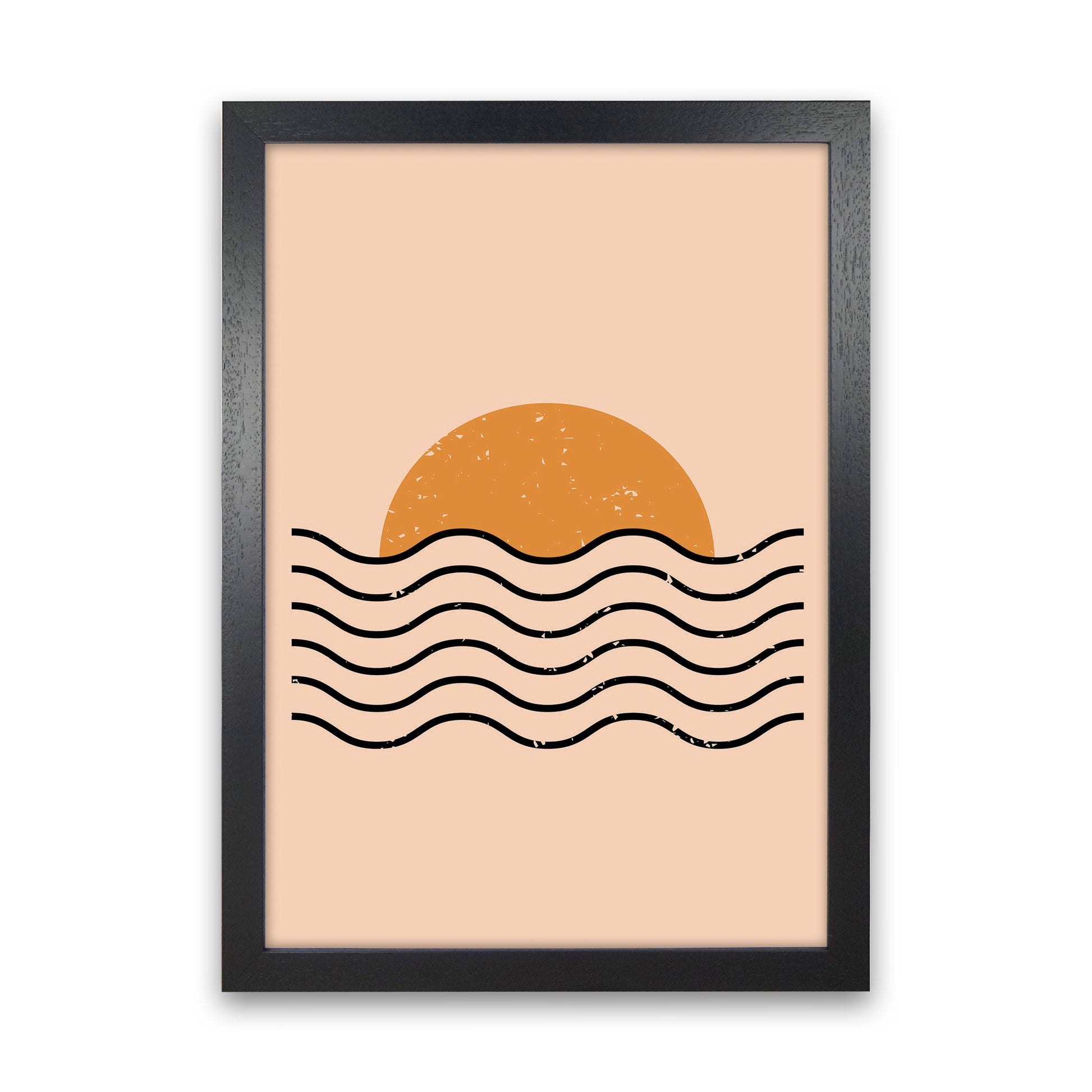 Boho Sunset Art Print by Jason Stanley Black Grain