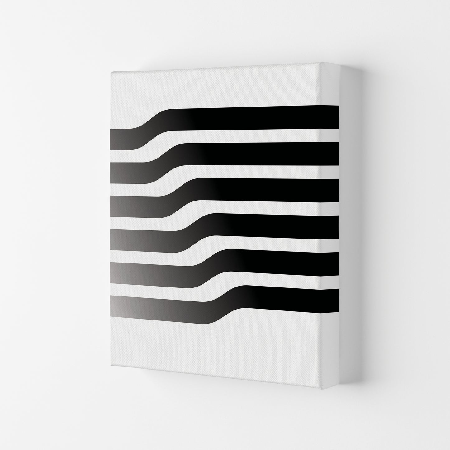 Minimal Geometric Series - 3 Art Print by Jason Stanley Canvas