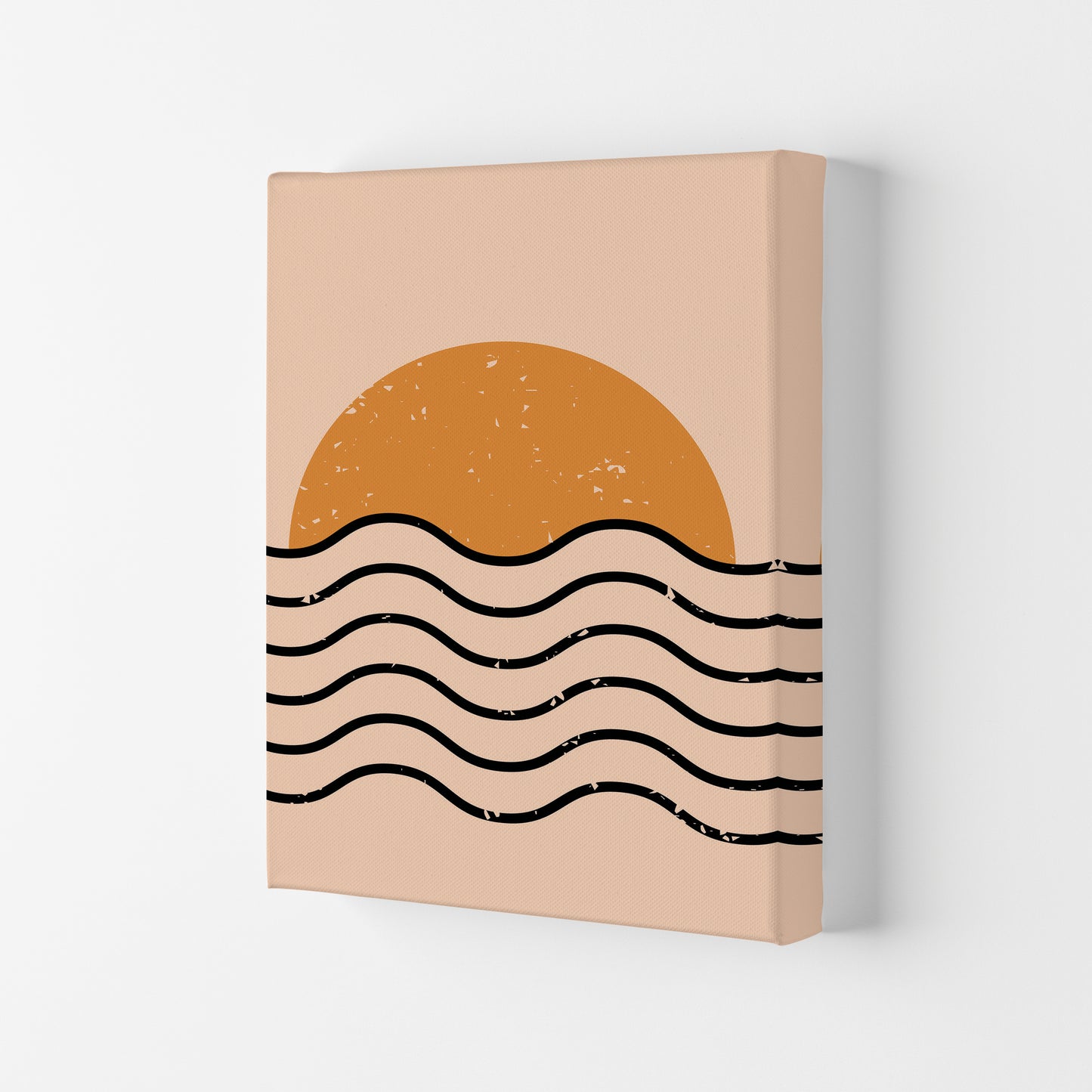 Everything Moves In Waves Art Print by Jason Stanley Canvas