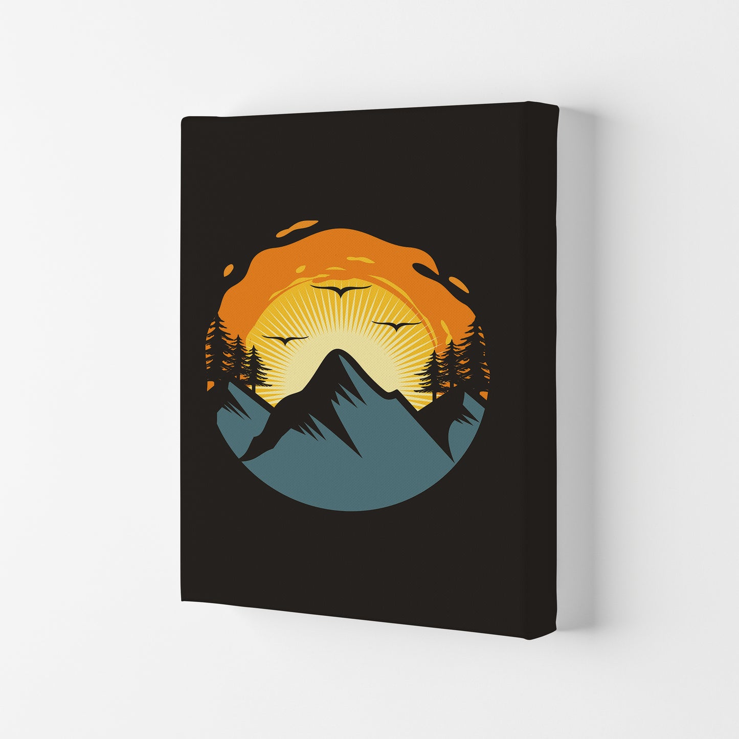 Sensets Are For The Birds Art Print by Jason Stanley Canvas