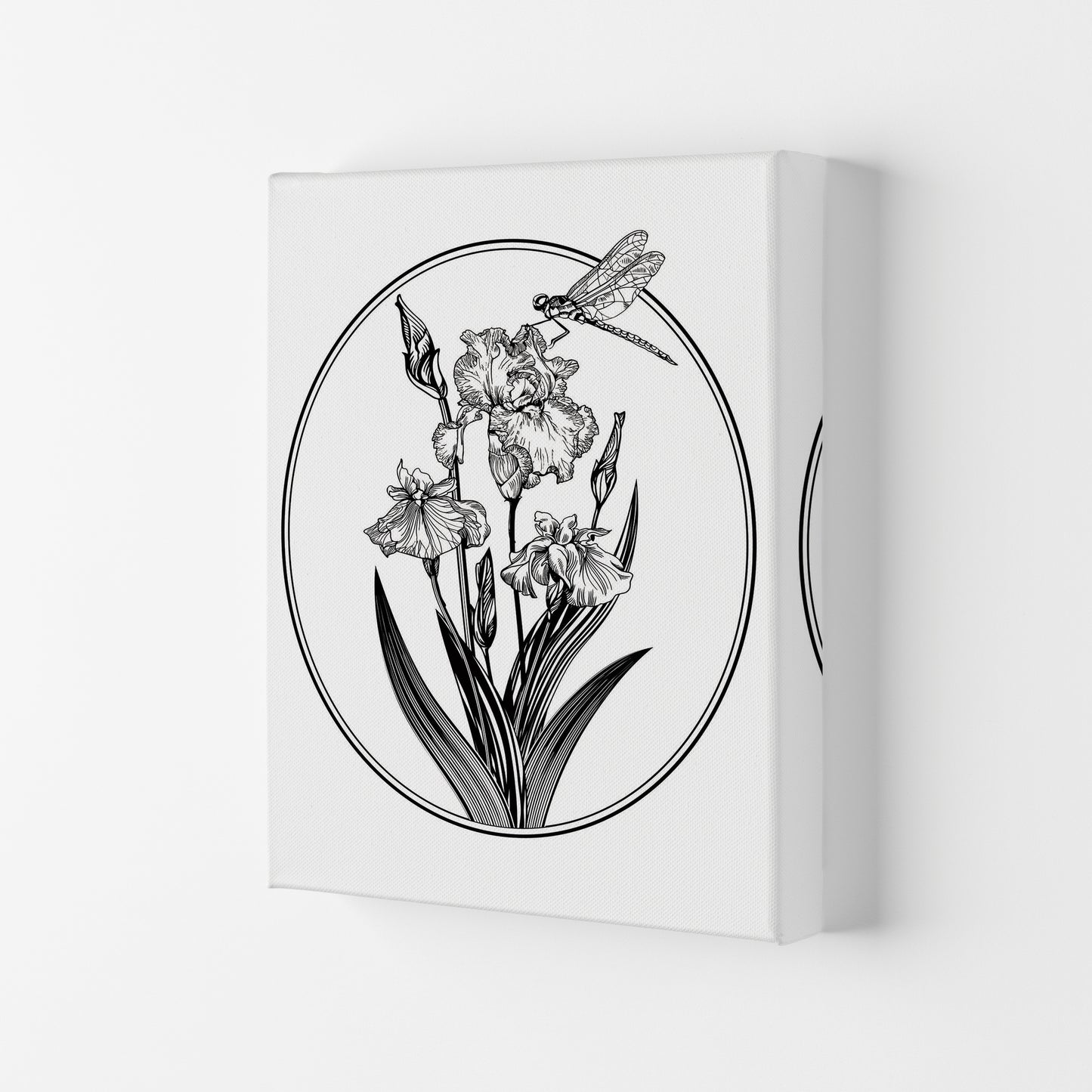 Vintage Beautiful Flower Art Print by Jason Stanley Canvas