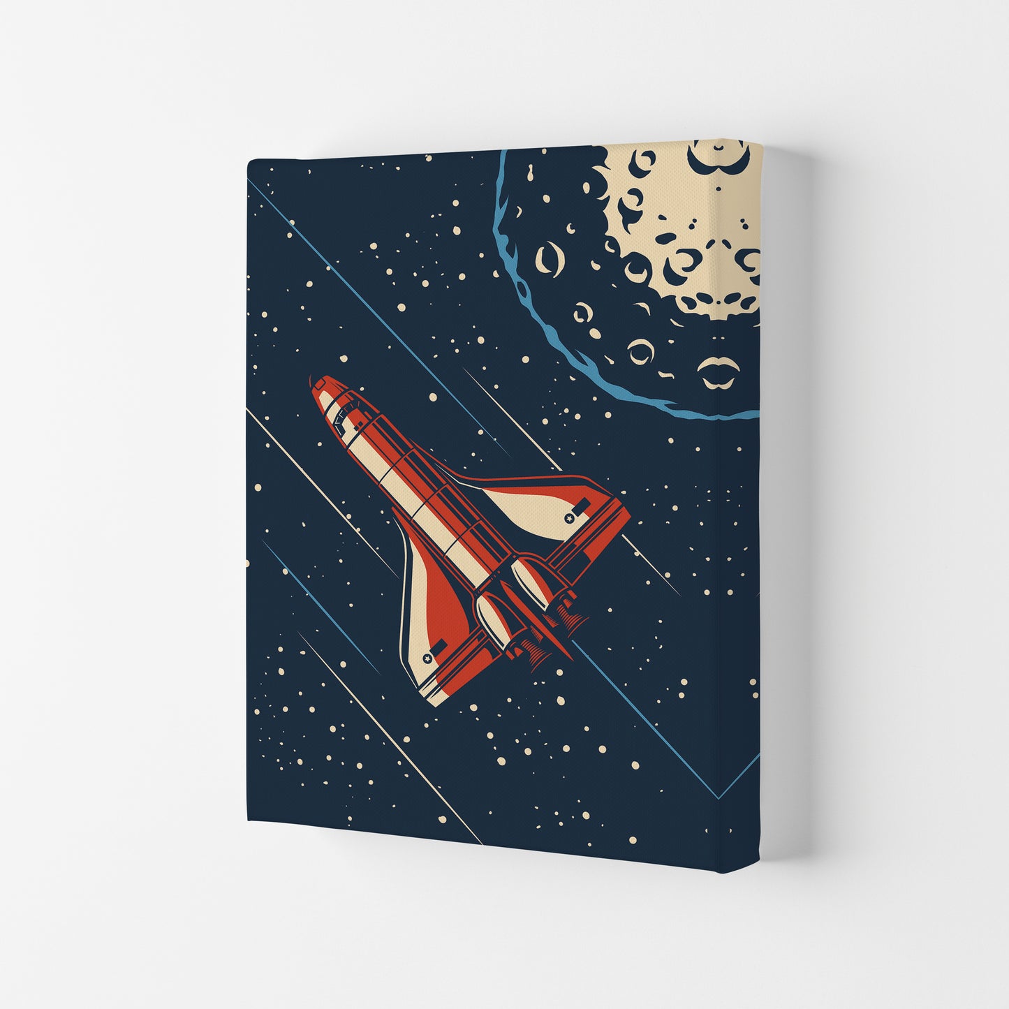 Outer Space Series - #16 Art Print by Jason Stanley Canvas