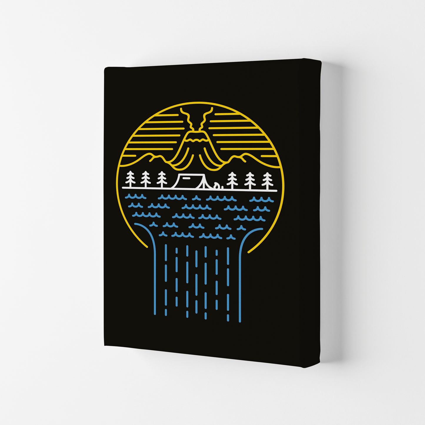 Minimal Nature Vibes Art Print by Jason Stanley Canvas