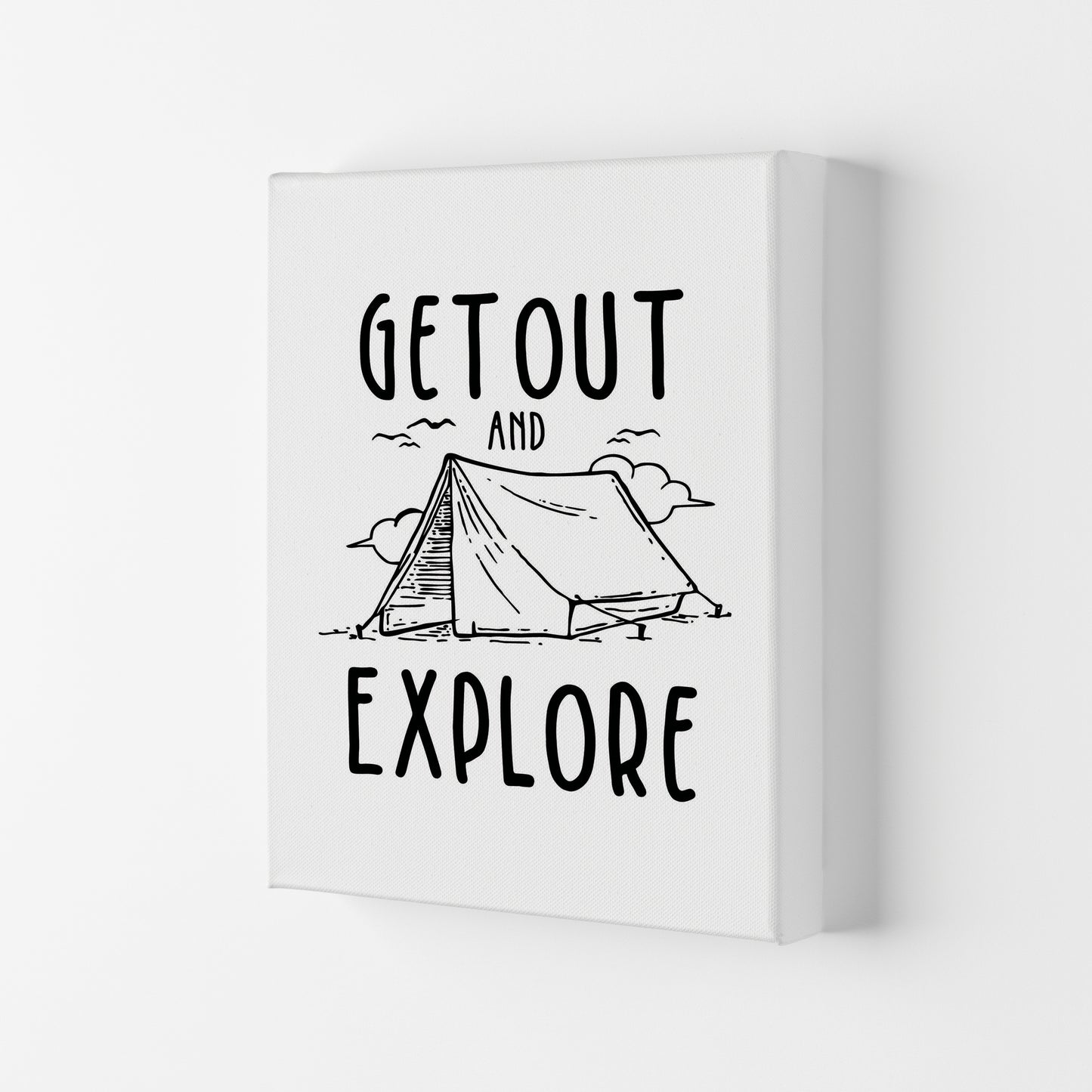 Get Out And Explore Art Print by Jason Stanley Canvas