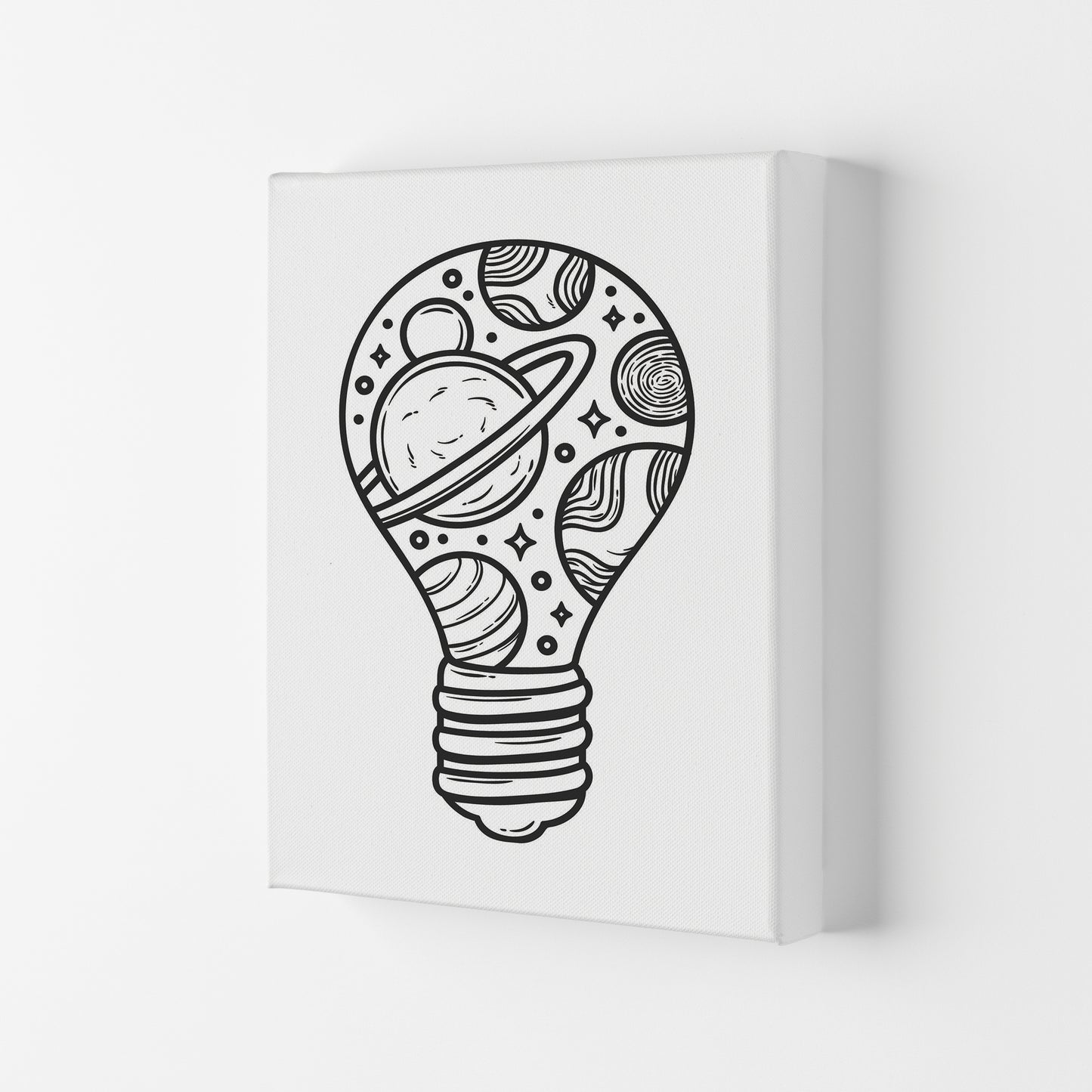 I Just Had An Idea Art Print by Jason Stanley Canvas