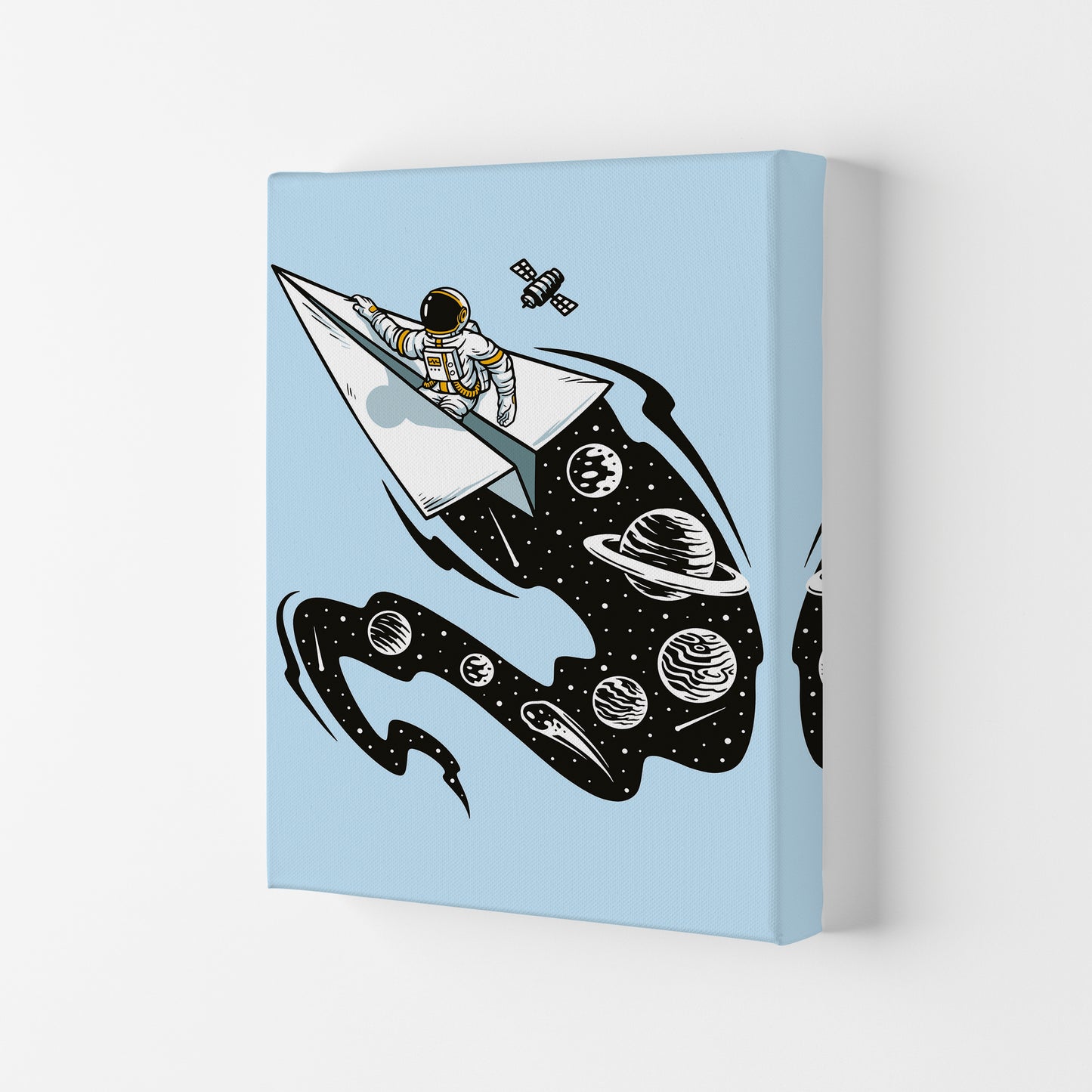 Flying Thru Space Art Print by Jason Stanley Canvas
