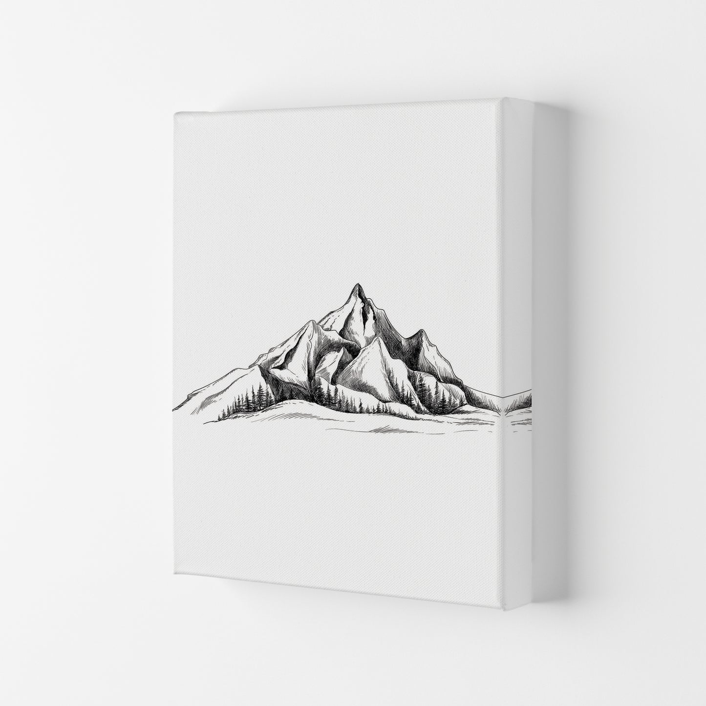 To The Mountains Art Print by Jason Stanley Canvas