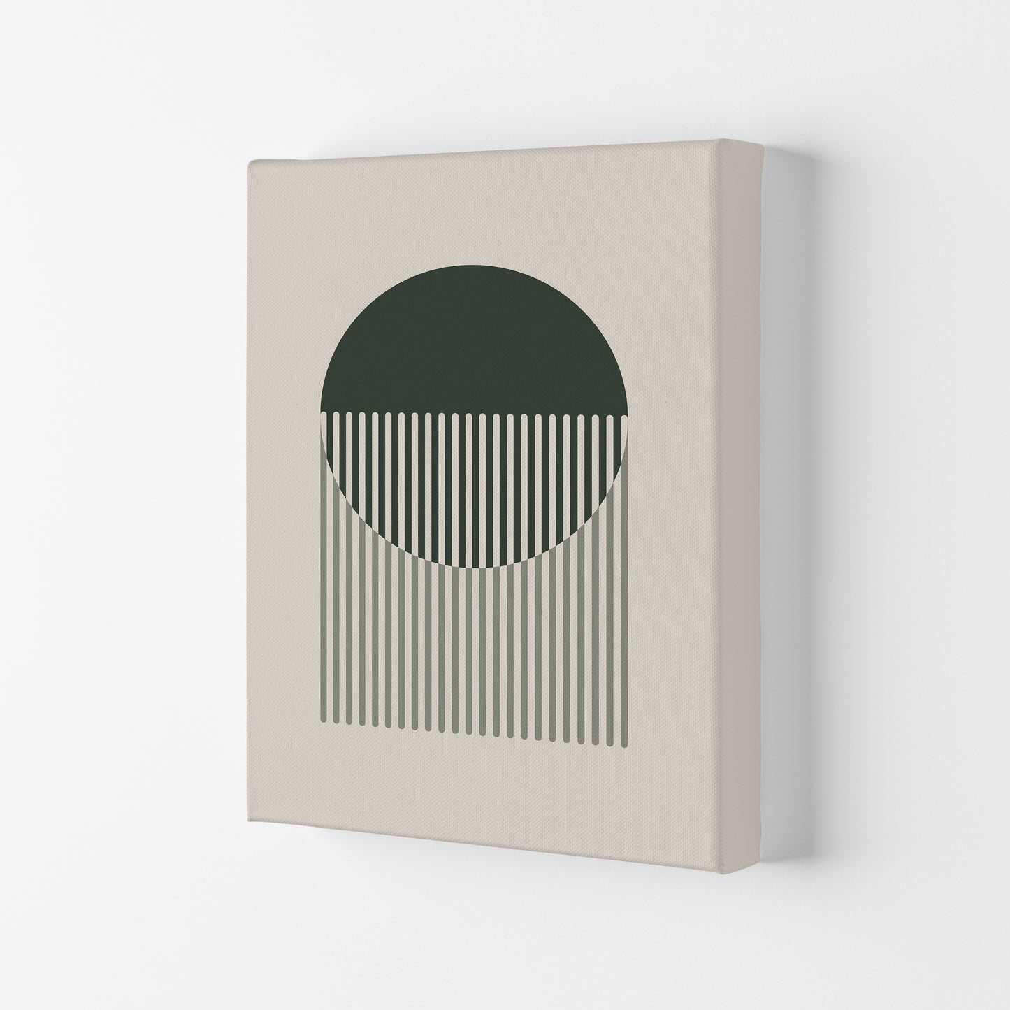 Minimal Abstract Circles IIII Art Print by Jason Stanley Canvas
