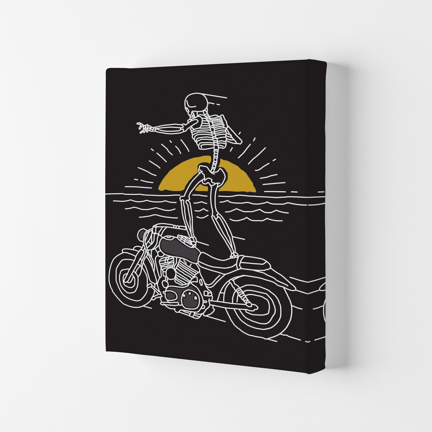 Freedom Rider Art Print by Jason Stanley Canvas