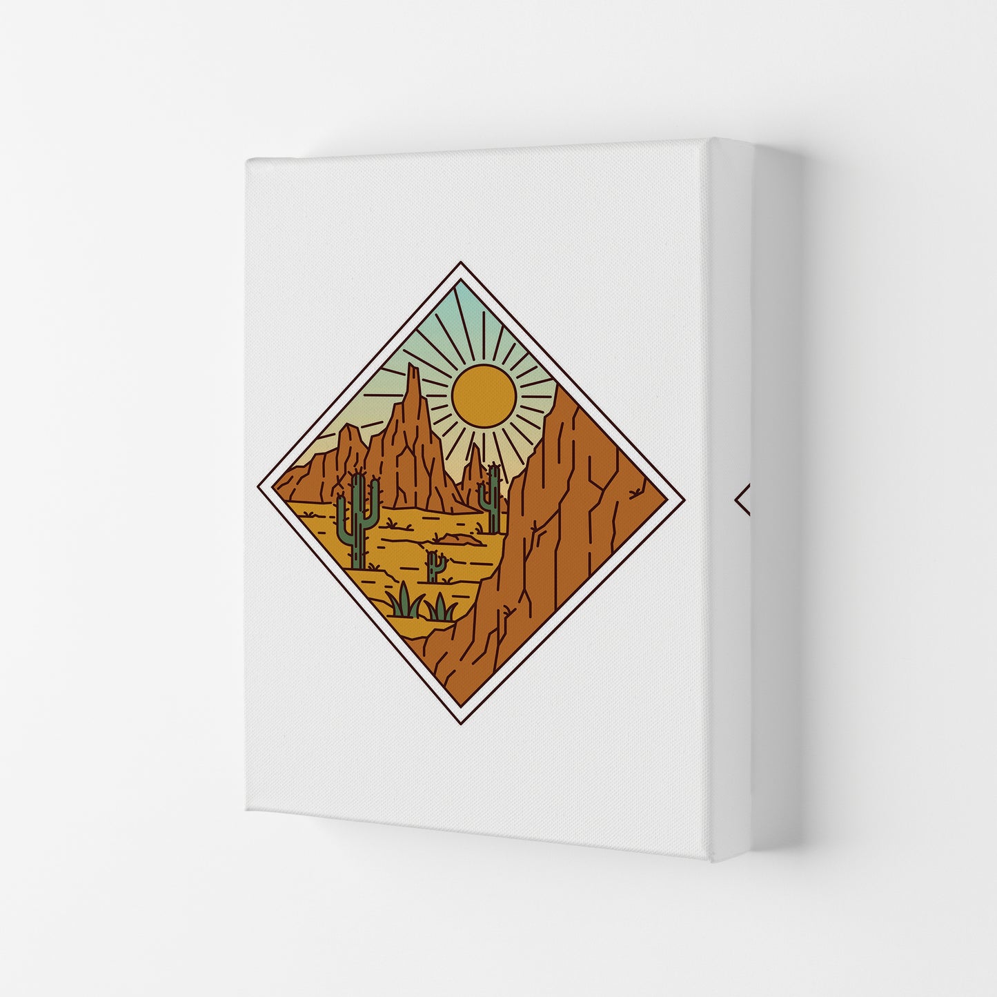 Desert Vibes Art Print by Jason Stanley Canvas