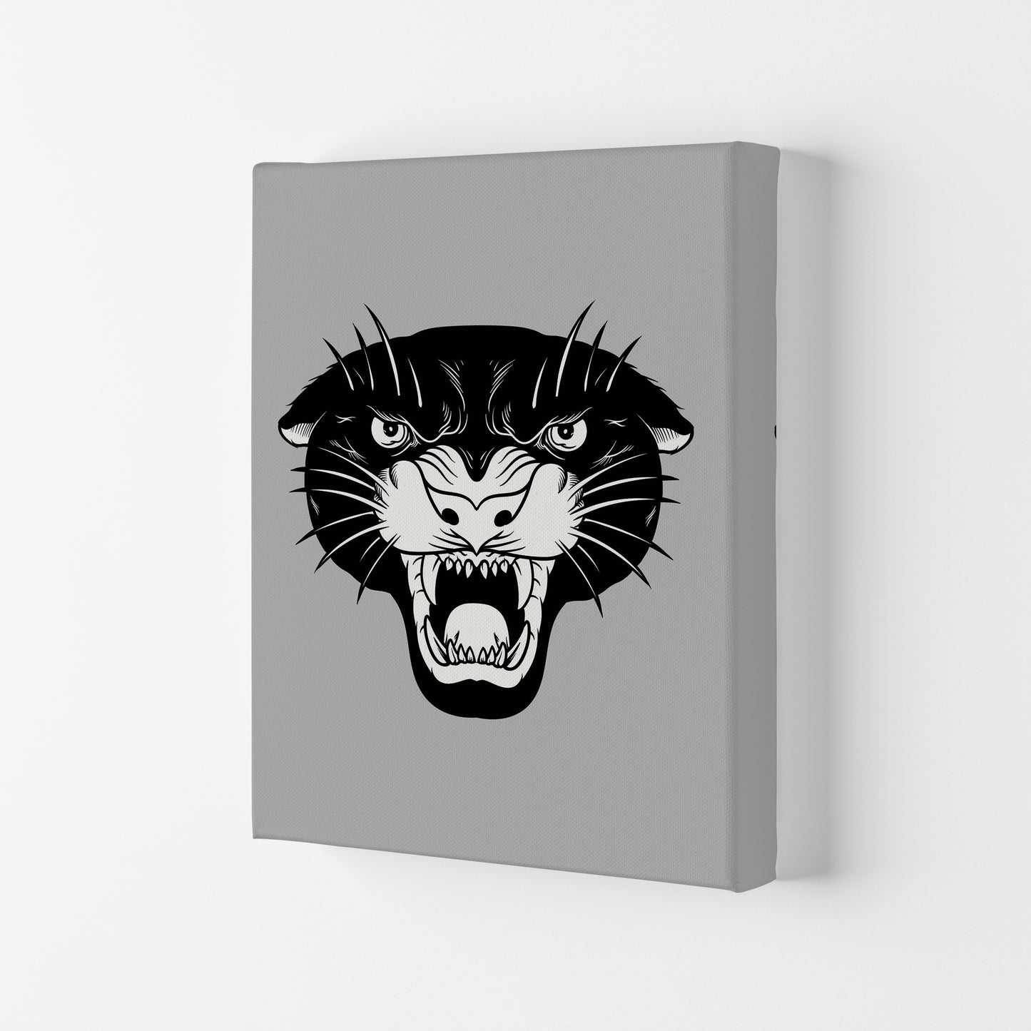 Vintage Panther Art Print by Jason Stanley Canvas