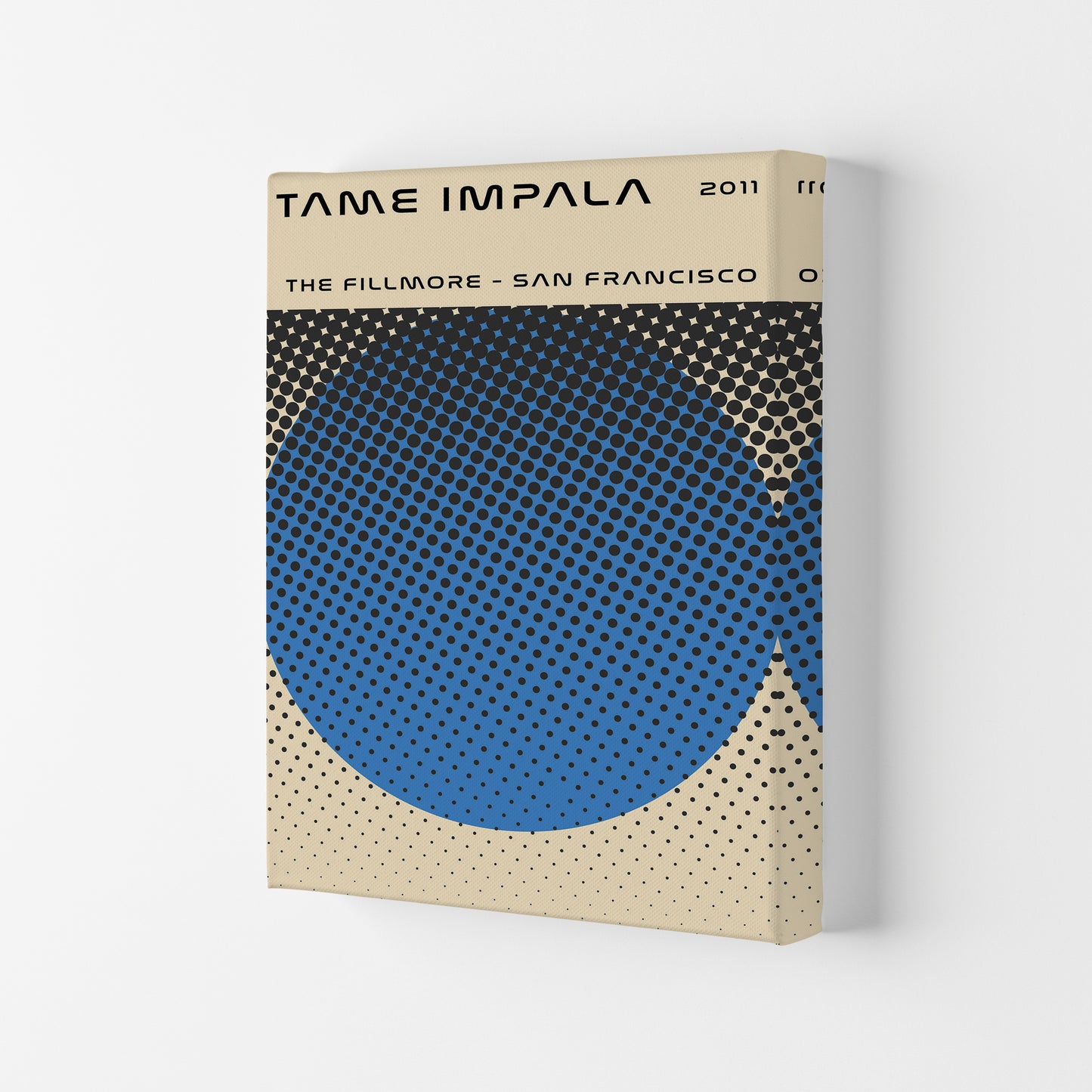 Tame Impala Live In San Francisco Art Print by Jason Stanley Canvas
