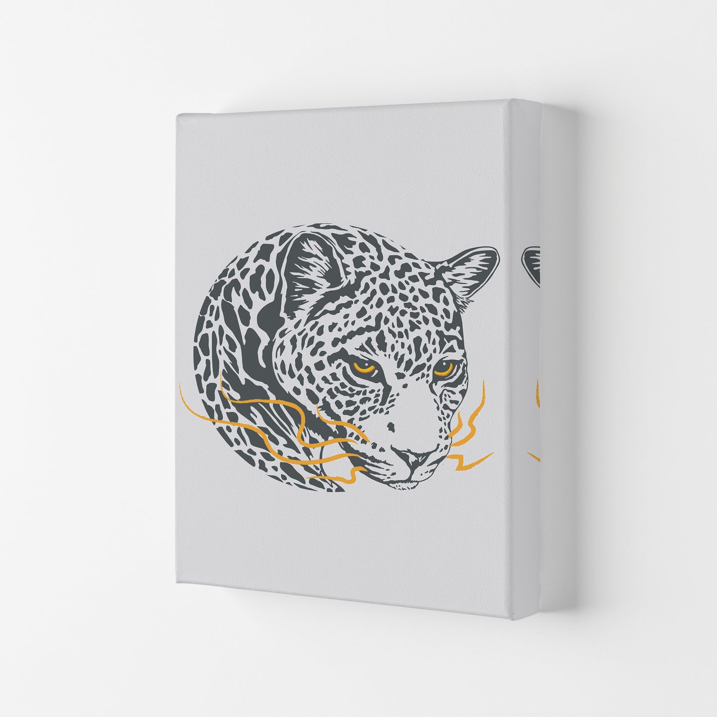 Wise Leopard Art Print by Jason Stanley Canvas