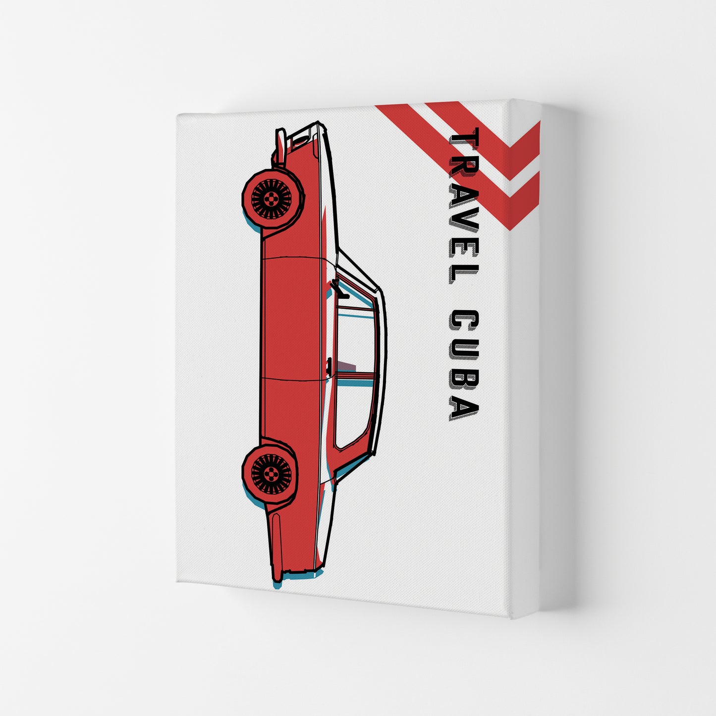 Travel Cuba Art Print by Jason Stanley Canvas
