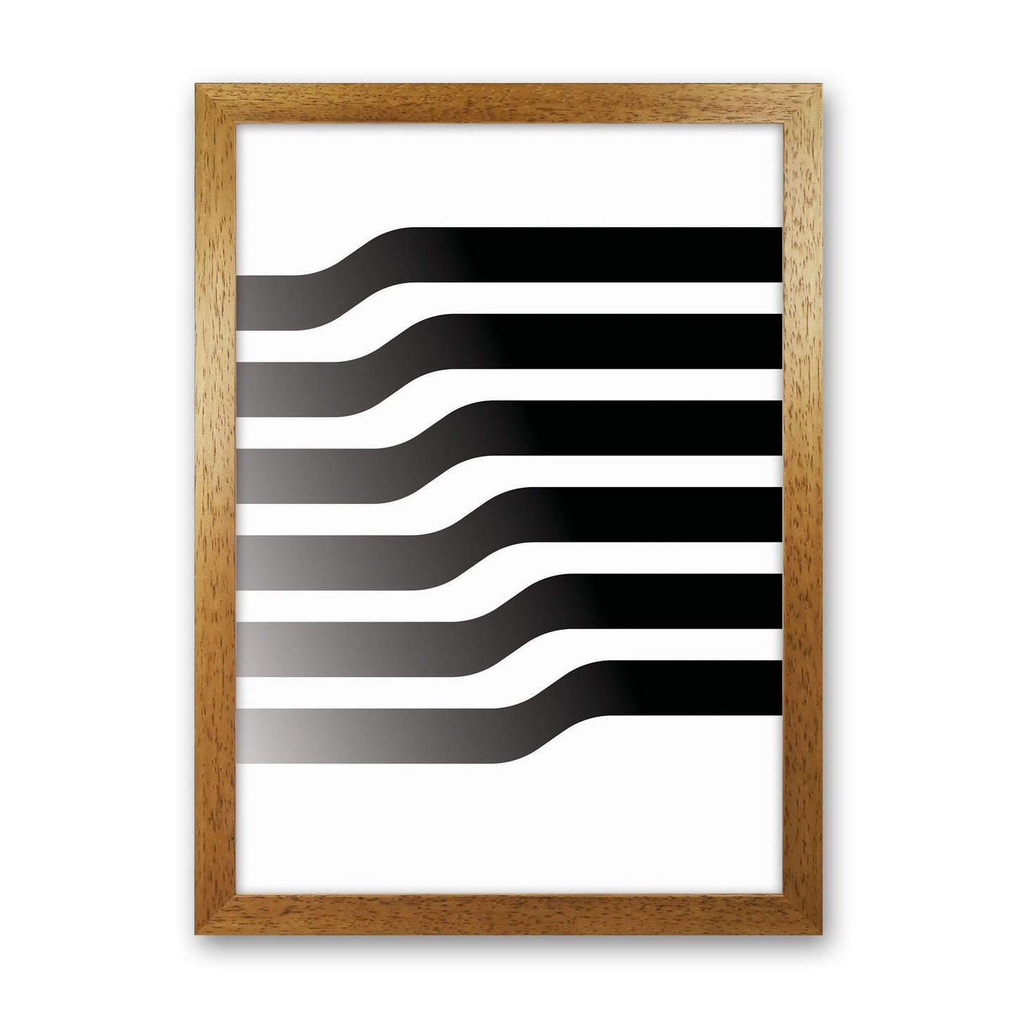 Minimal Geometric Series - 3 Art Print by Jason Stanley Oak Grain
