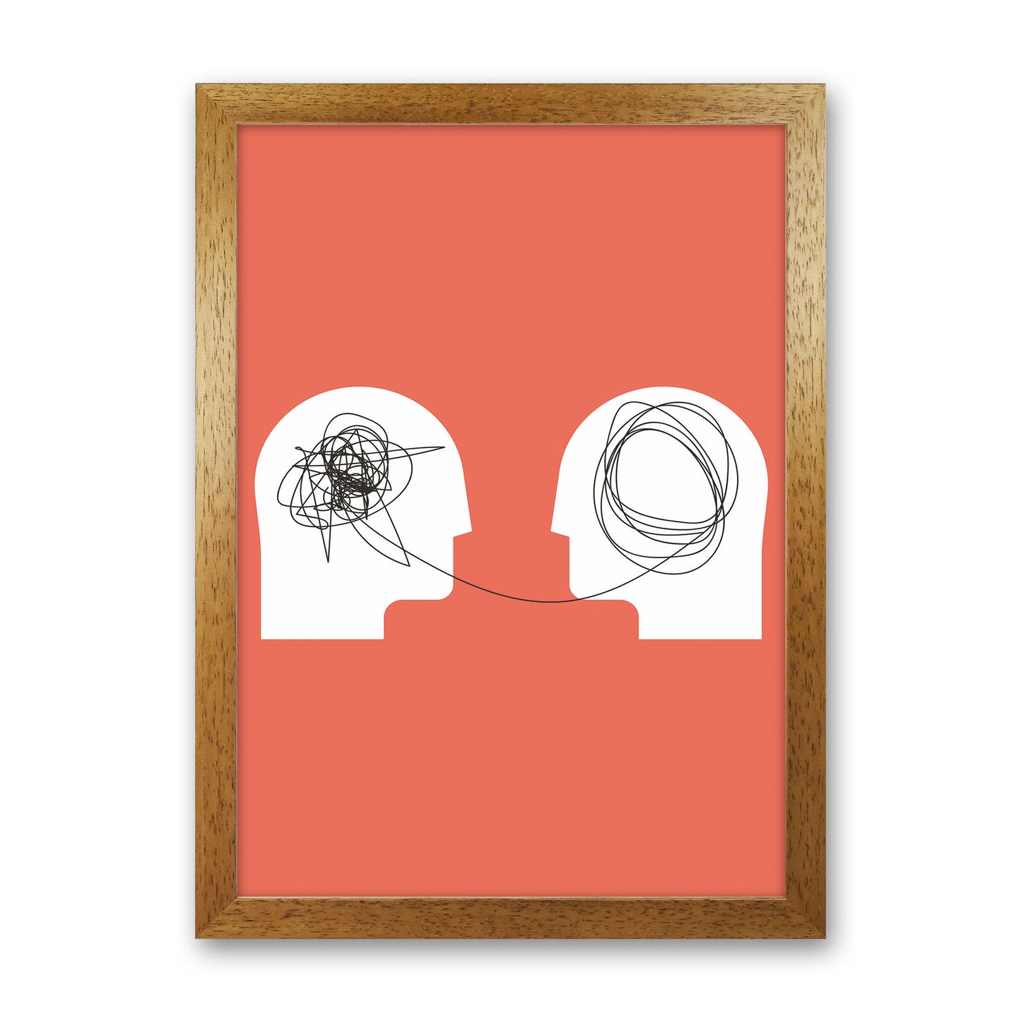 Disorganized To Organized Art Print by Jason Stanley Oak Grain