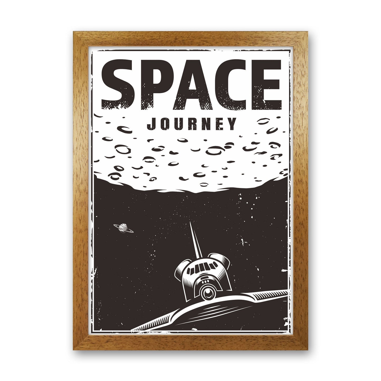 Outer Space Series - #20 Art Print by Jason Stanley Oak Grain