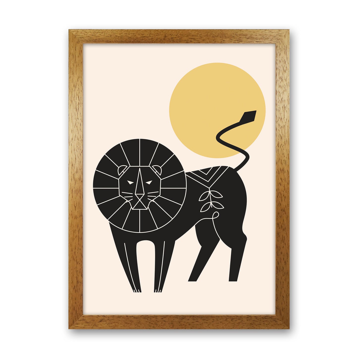 King Of The Jungle Art Print by Jason Stanley Oak Grain