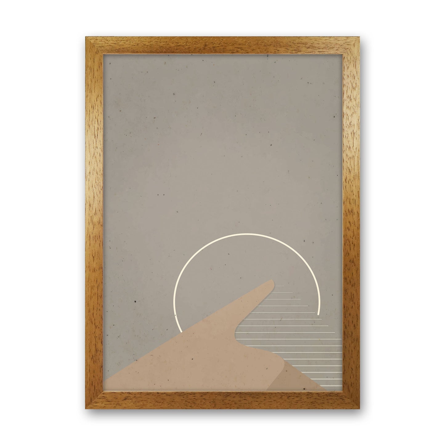 Minimal Vibes 3 Art Print by Jason Stanley Oak Grain