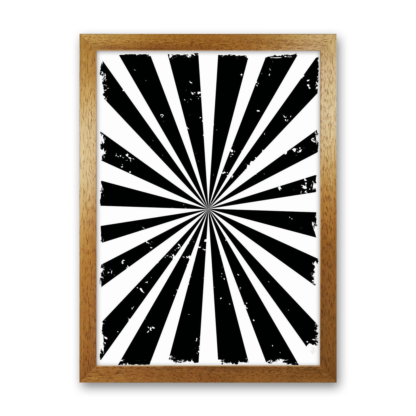 Black Sun Rays Art Print by Jason Stanley Oak Grain