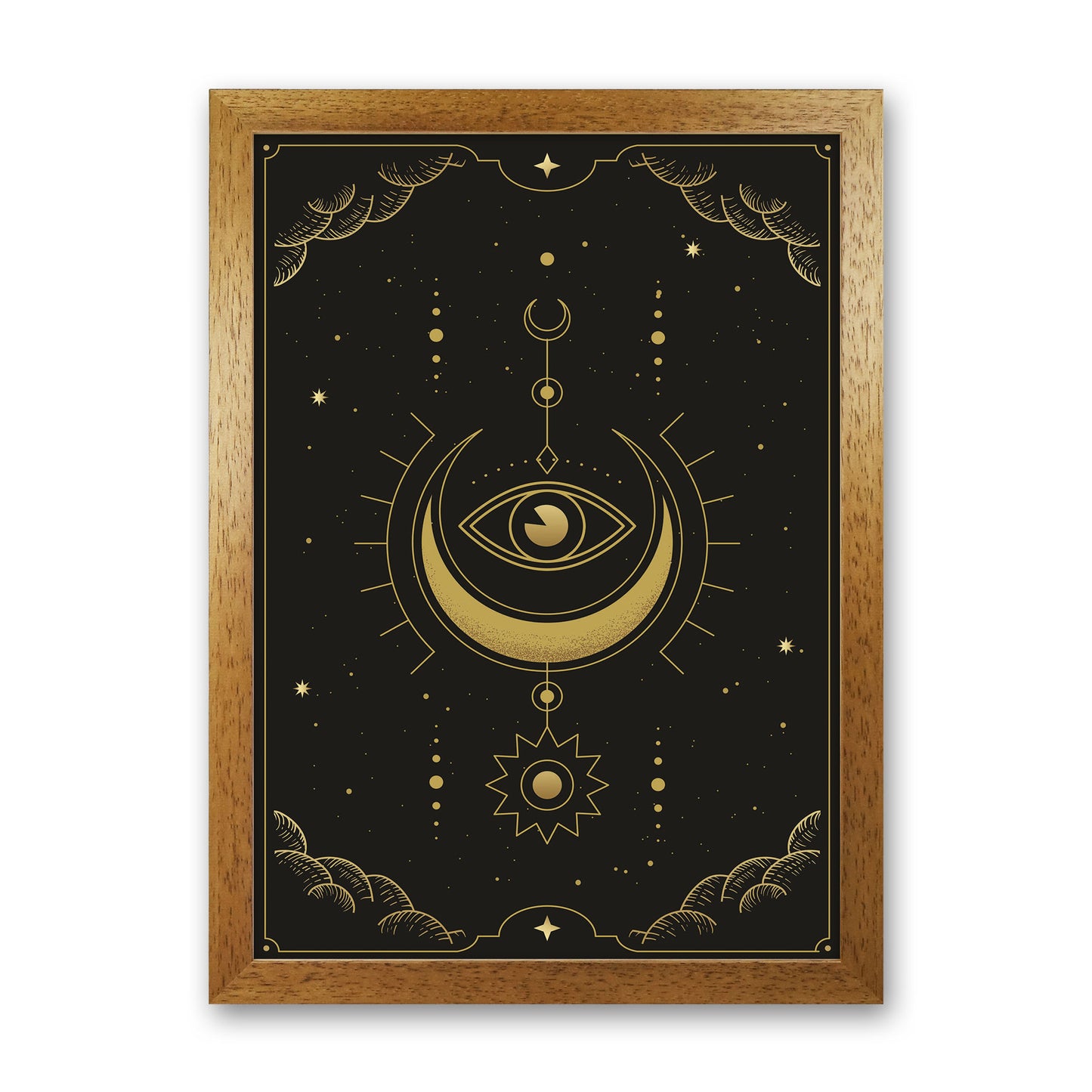Tarot Card #1 Art Print by Jason Stanley Oak Grain