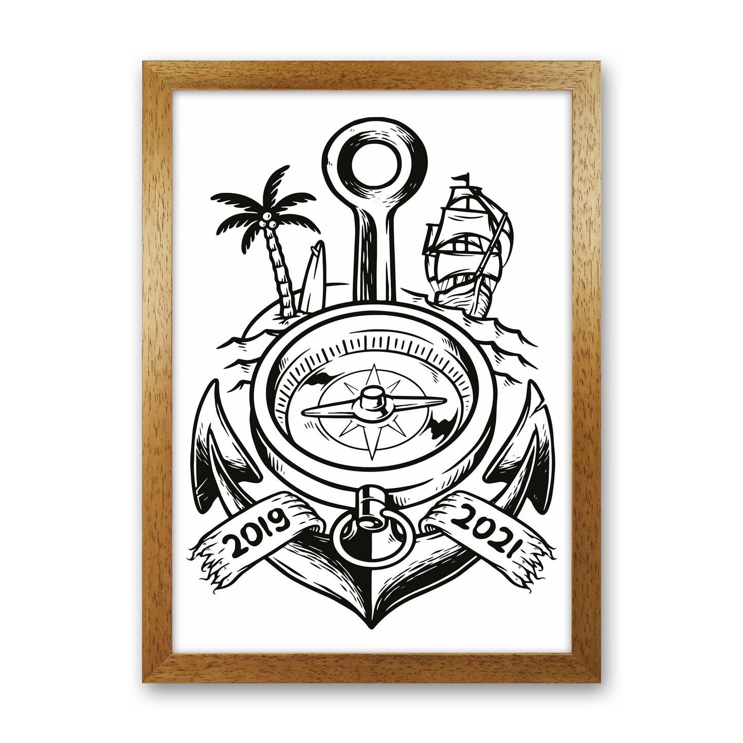 Yarrrrrrrrrr Art Print by Jason Stanley Oak Grain