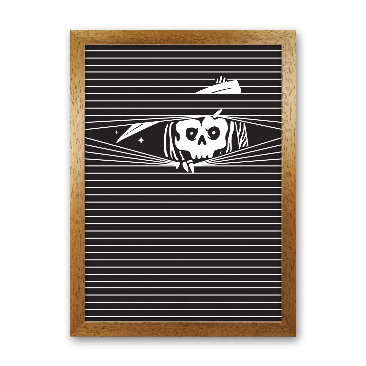 The Grim Reaper Art Print by Jason Stanley Oak Grain