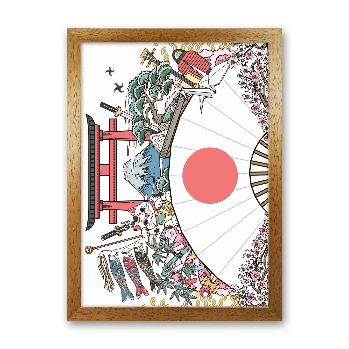 All Japan Has To Offer Art Print by Jason Stanley Oak Grain