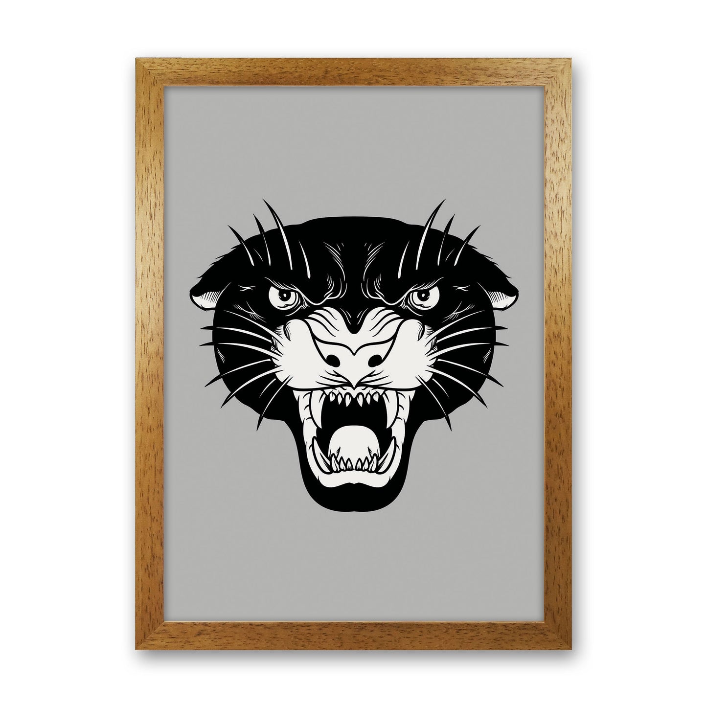 Vintage Panther Art Print by Jason Stanley Oak Grain