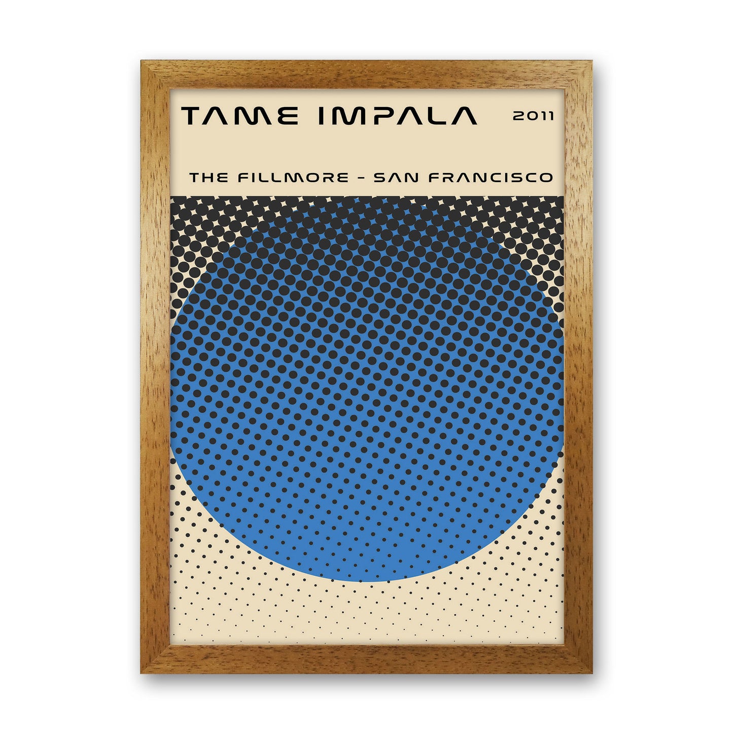Tame Impala Live In San Francisco Art Print by Jason Stanley Oak Grain
