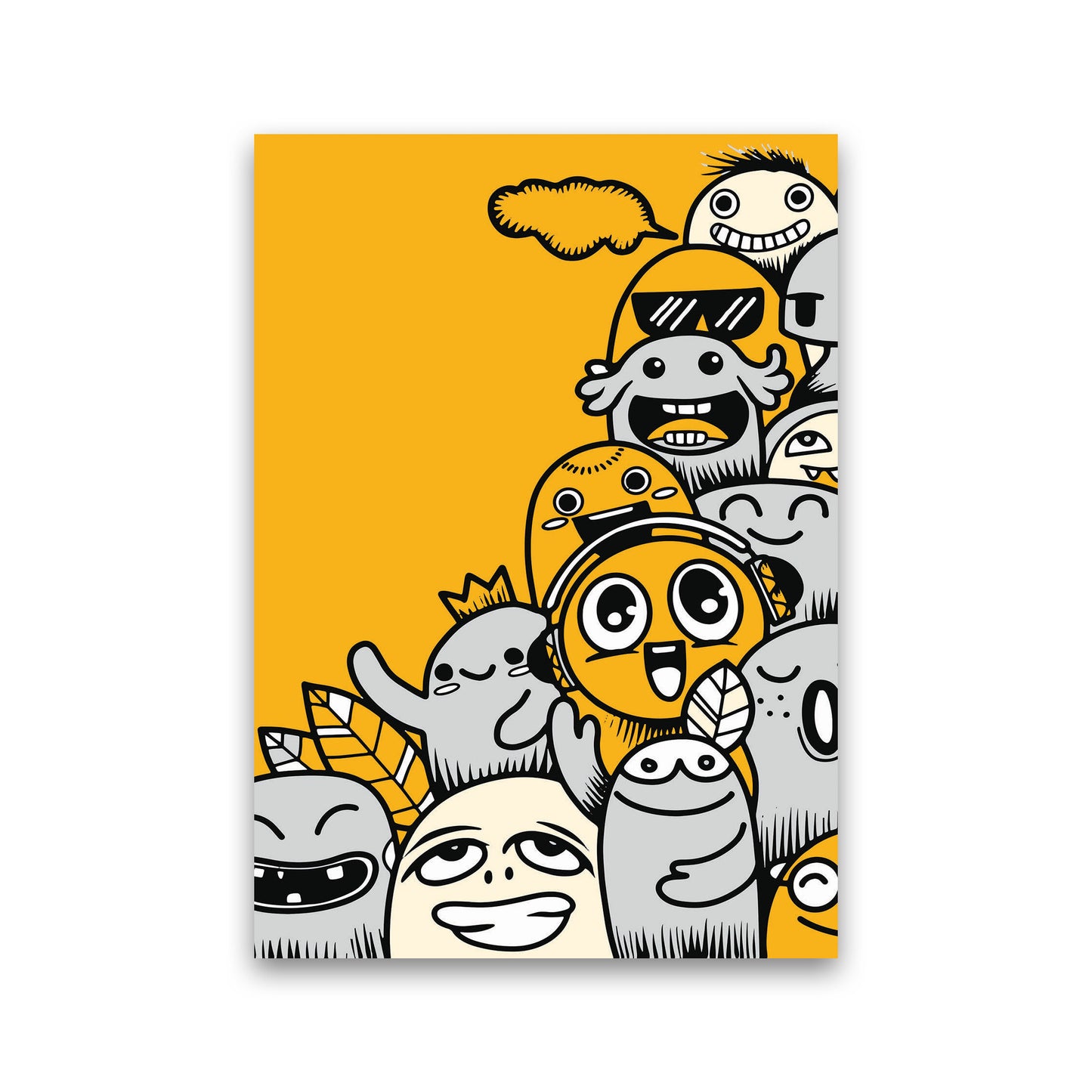 Happiness Comes In Many Forms Art Print by Jason Stanley Print Only