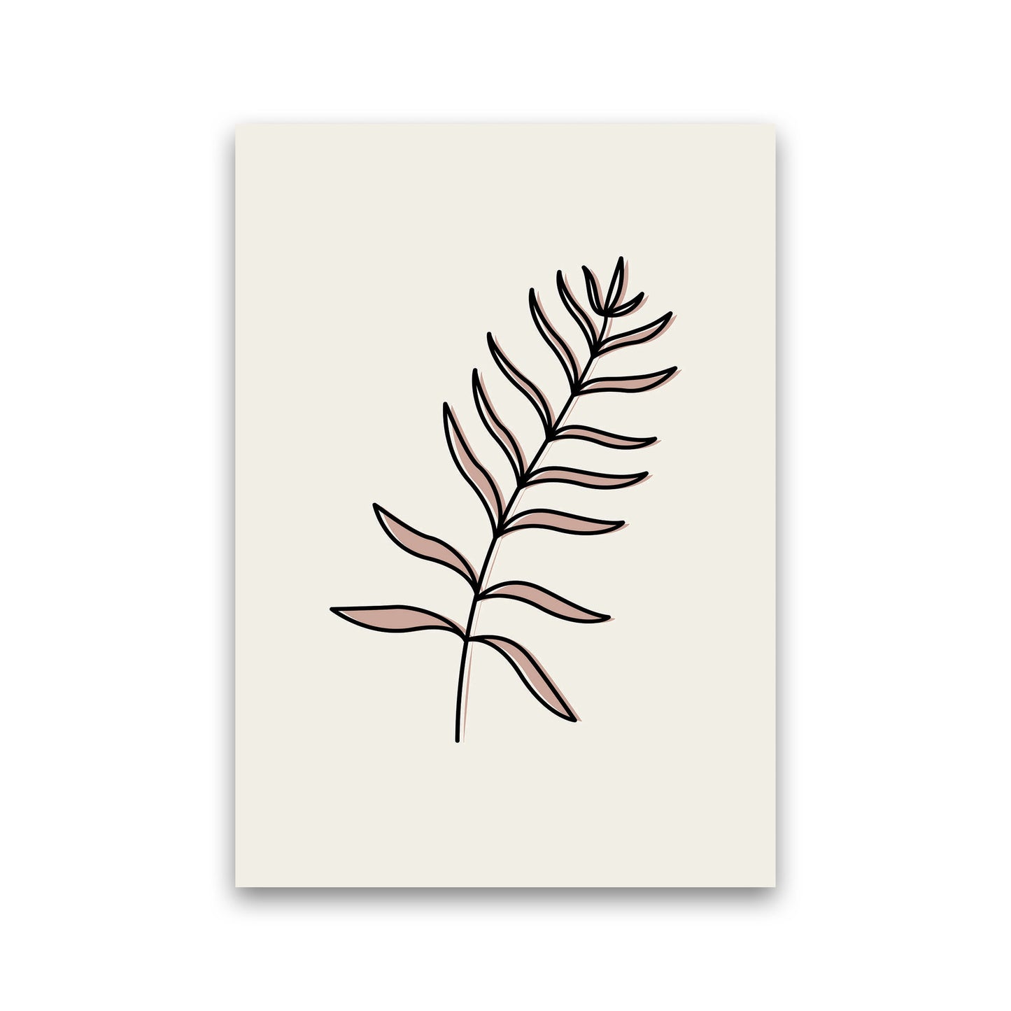 Abstract Tropical Leaves I Art Print by Jason Stanley Print Only