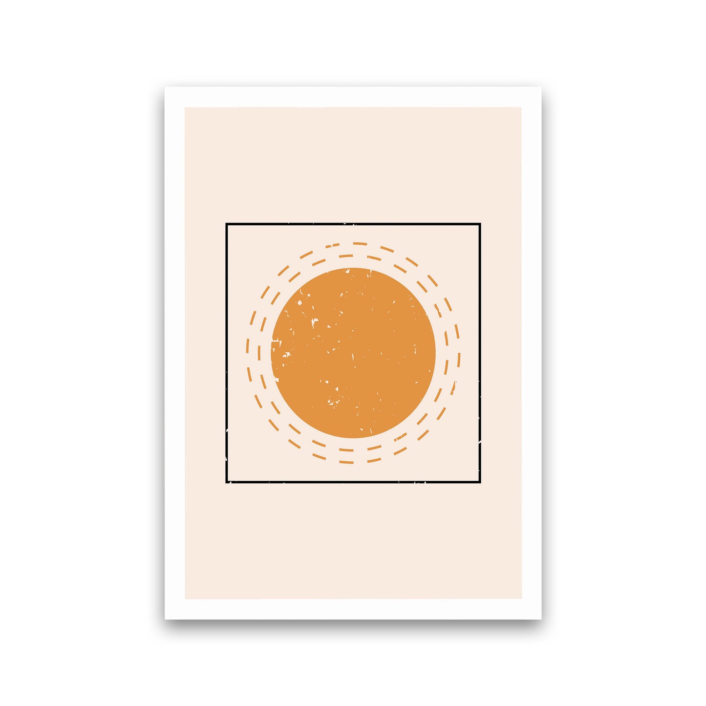 Abstract Sun For The Win Art Print by Jason Stanley Print Only