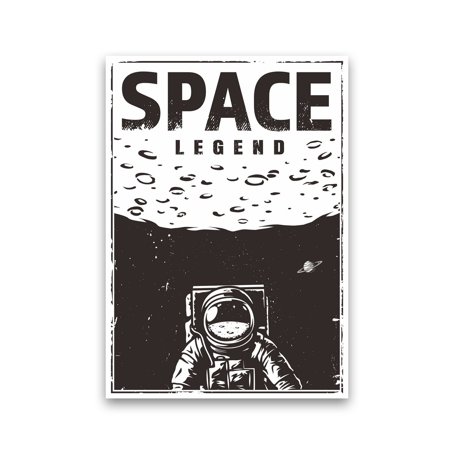 Outer Space Series - #19 Art Print by Jason Stanley Print Only