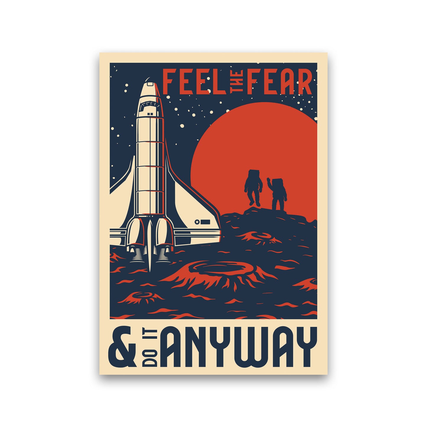 Outer Space Series - #17 Art Print by Jason Stanley Print Only