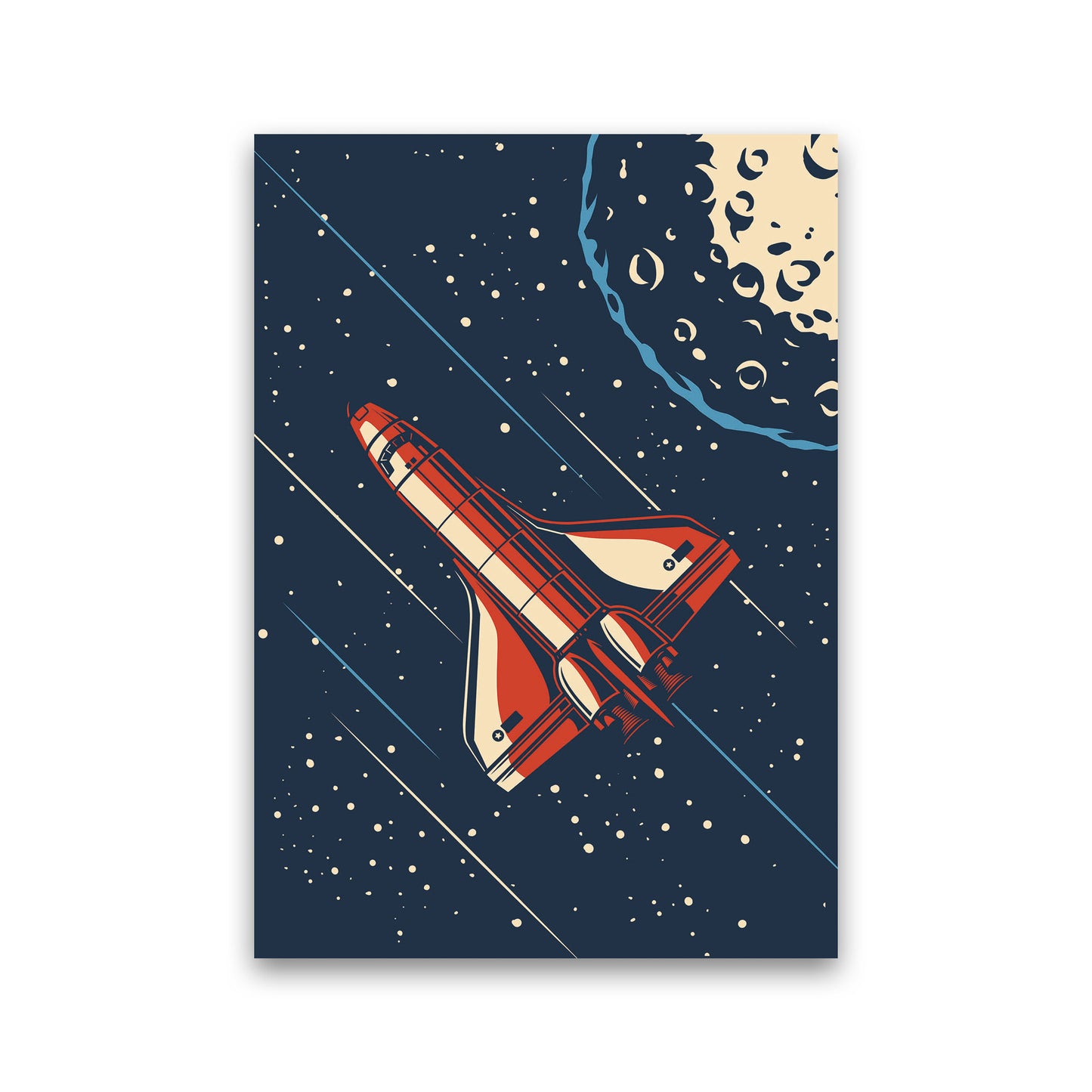 Outer Space Series - #16 Art Print by Jason Stanley Print Only